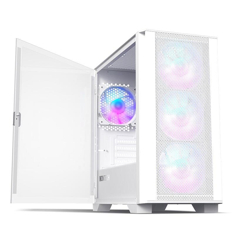 Montech PC-Gehäuse AIR 100 ARGB / AIR 100 ARGB (W) Weiß