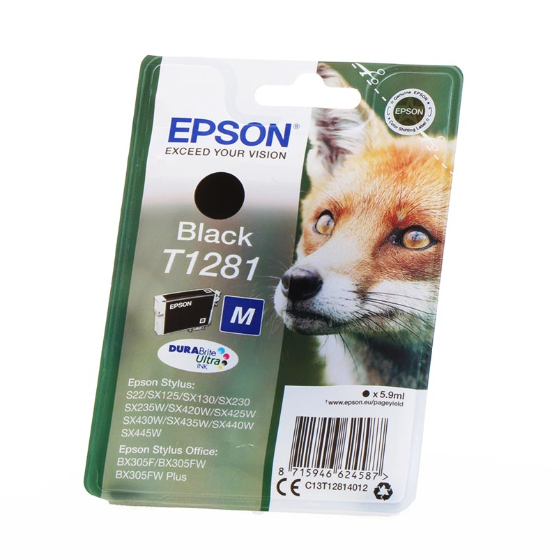 Epson Inchiostro T1281 / C13T12814012 Nero