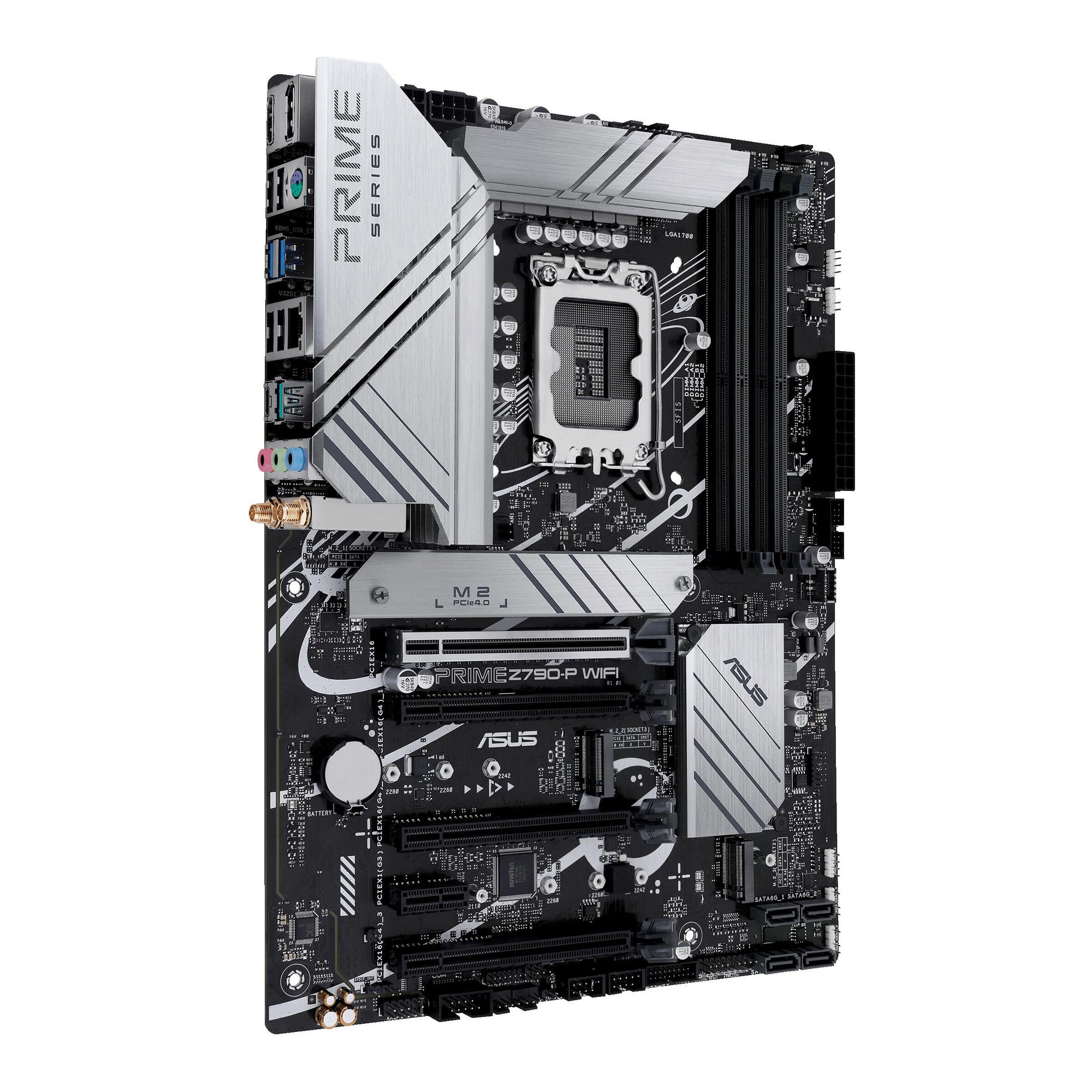 ASUS Placa base PRIME Z790-P WIFI / 90MB1CJ0-M1EAY0 Aluminio, negro
