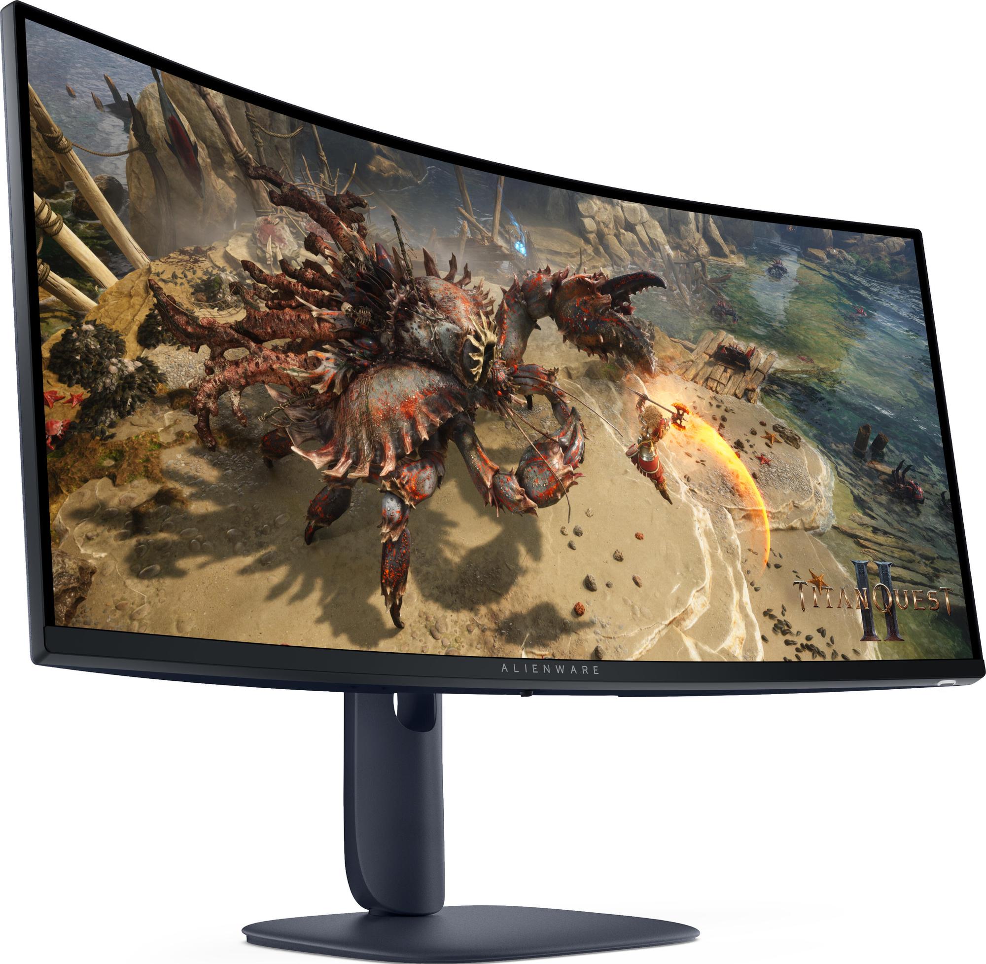 DELL Monitor AW3425DWM / 210-BQWL Schwarz, Blau 86,4 cm (34")