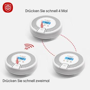 X-Sense Carbon monoxide detector CO03D-W / ZASXS00145WEU White, grey