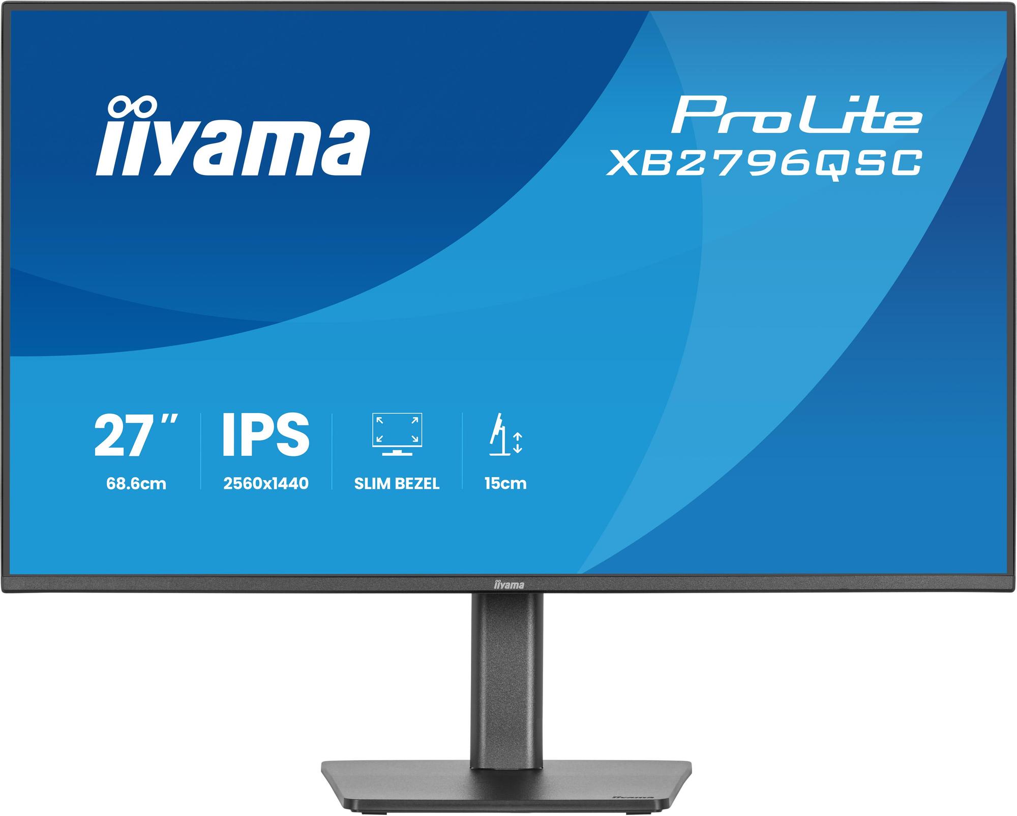 iiyama Moniteur ProLite XB2796QSC / XB2796QSC-B1 Noir