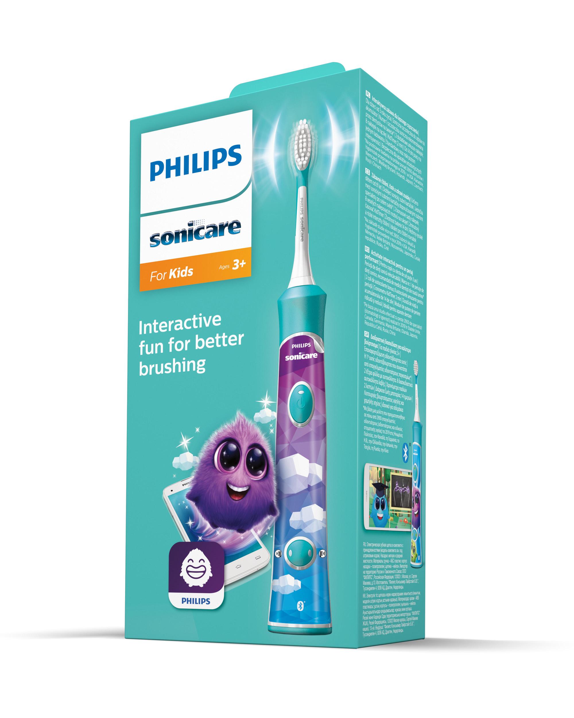 Philips Spazzolino da denti KIDSM / HX6322/04 Blu