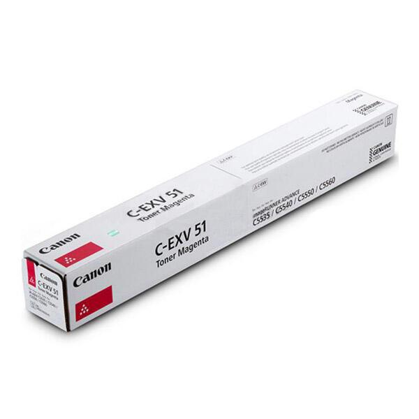 Canon Tóner C-EXV51L / 0486C002 Magenta S