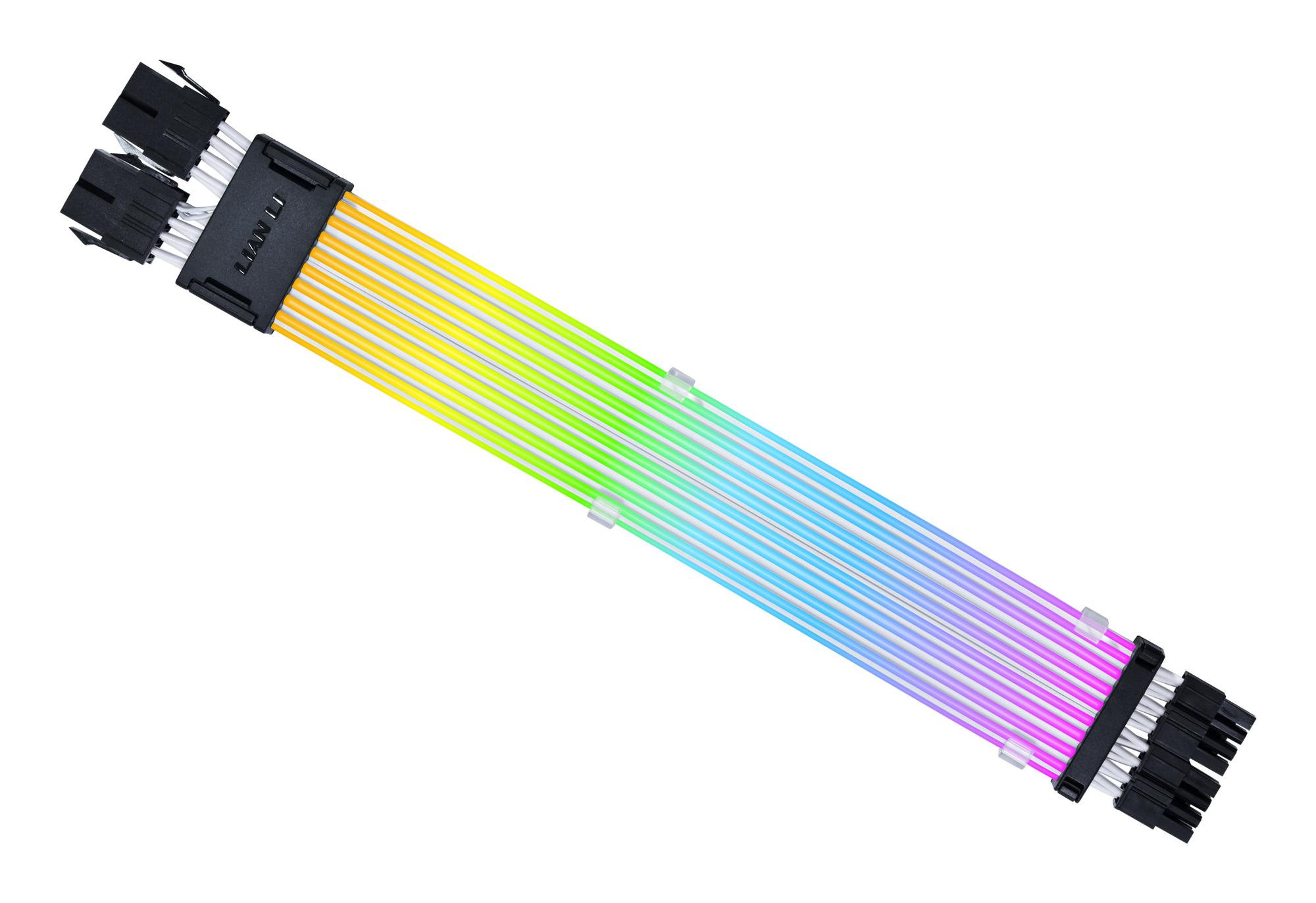Lian Li Cables Strimer Wireless CPU 2x8-Pin ARGB Extension / PW8-1W-CPU