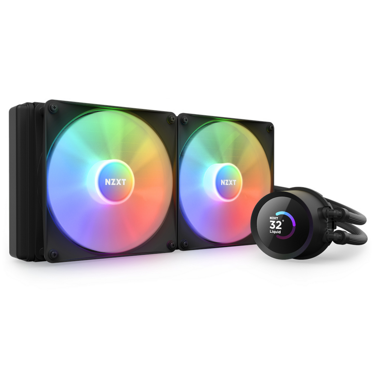 NZXT Wasserkühlung Kraken 280 RGB / RL-KR280-B1 Schwarz