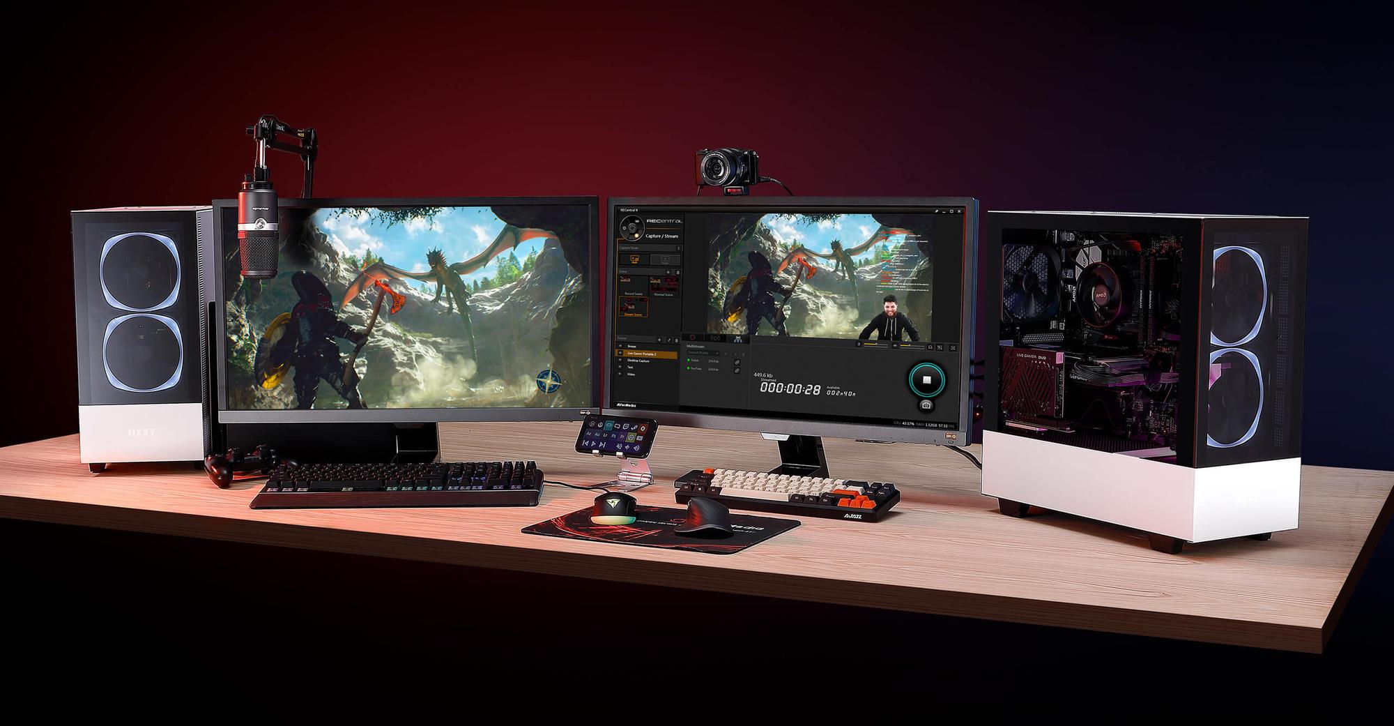 AVerMedia Capture Card Live Gamer DUO / GC570D Black
