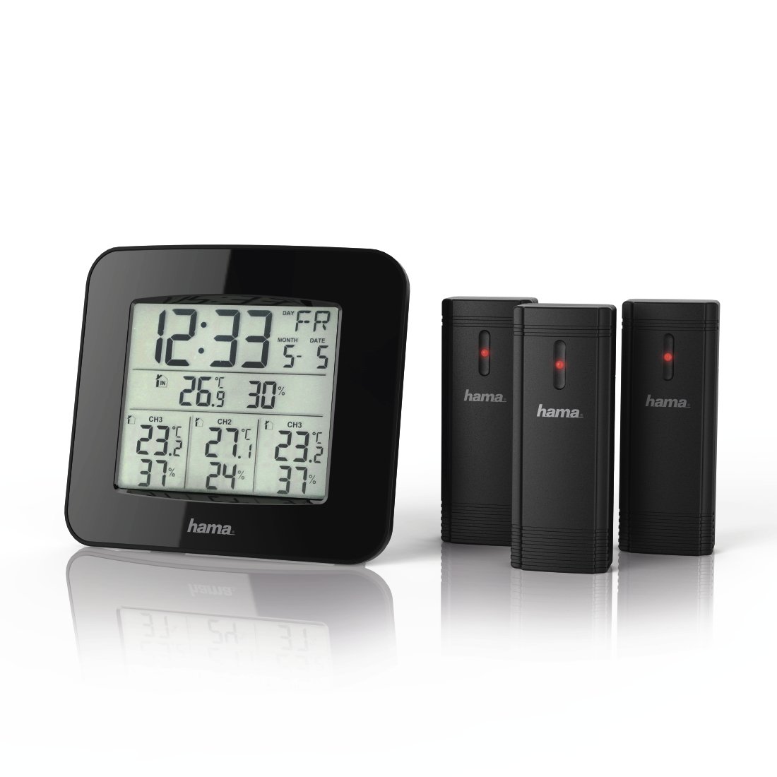 Hama Weather station 186311 / 00186311 Black