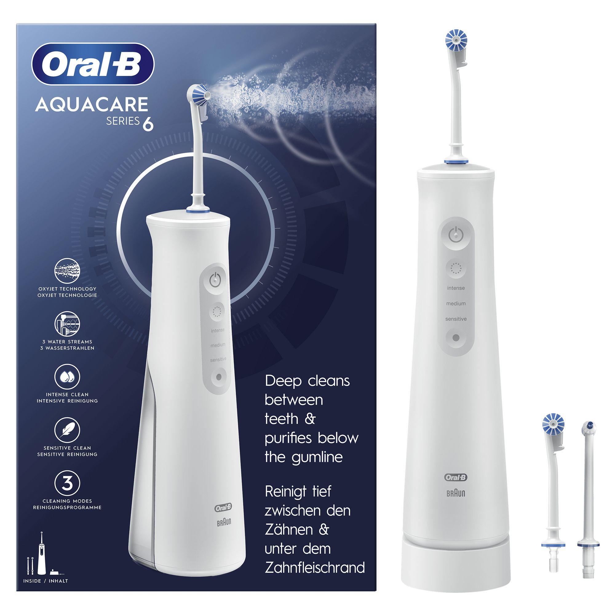 Oral-B Irrigador bucal AquaCare 6 / 4210201436294 Blanco