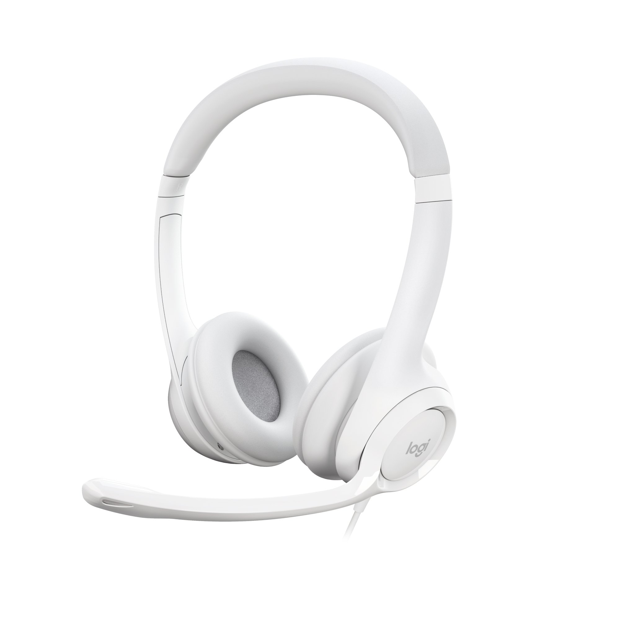 Logitech Headset H390 White / 981-001286 Weiß