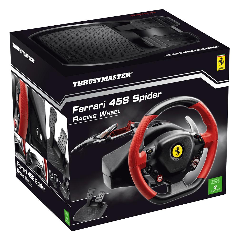 Thrustmaster Controller Ferrari 458 Spider / 4460105 Black, red