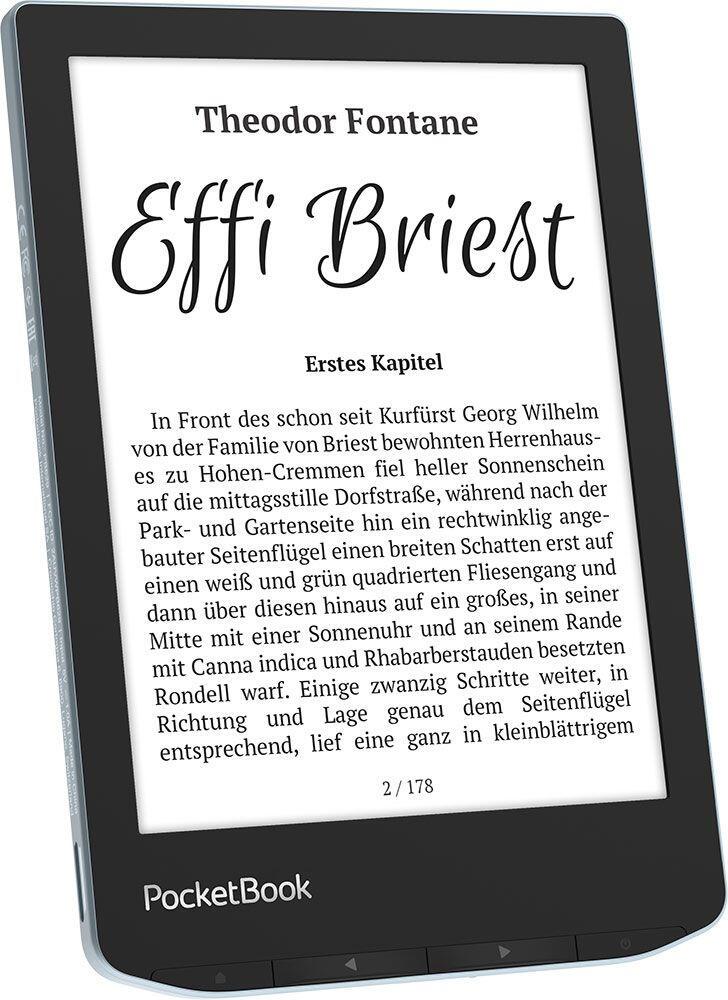 PocketBook lettore di eBook Verse EU / PB629-2-WW Nero, blu S 15,2 cm (6")