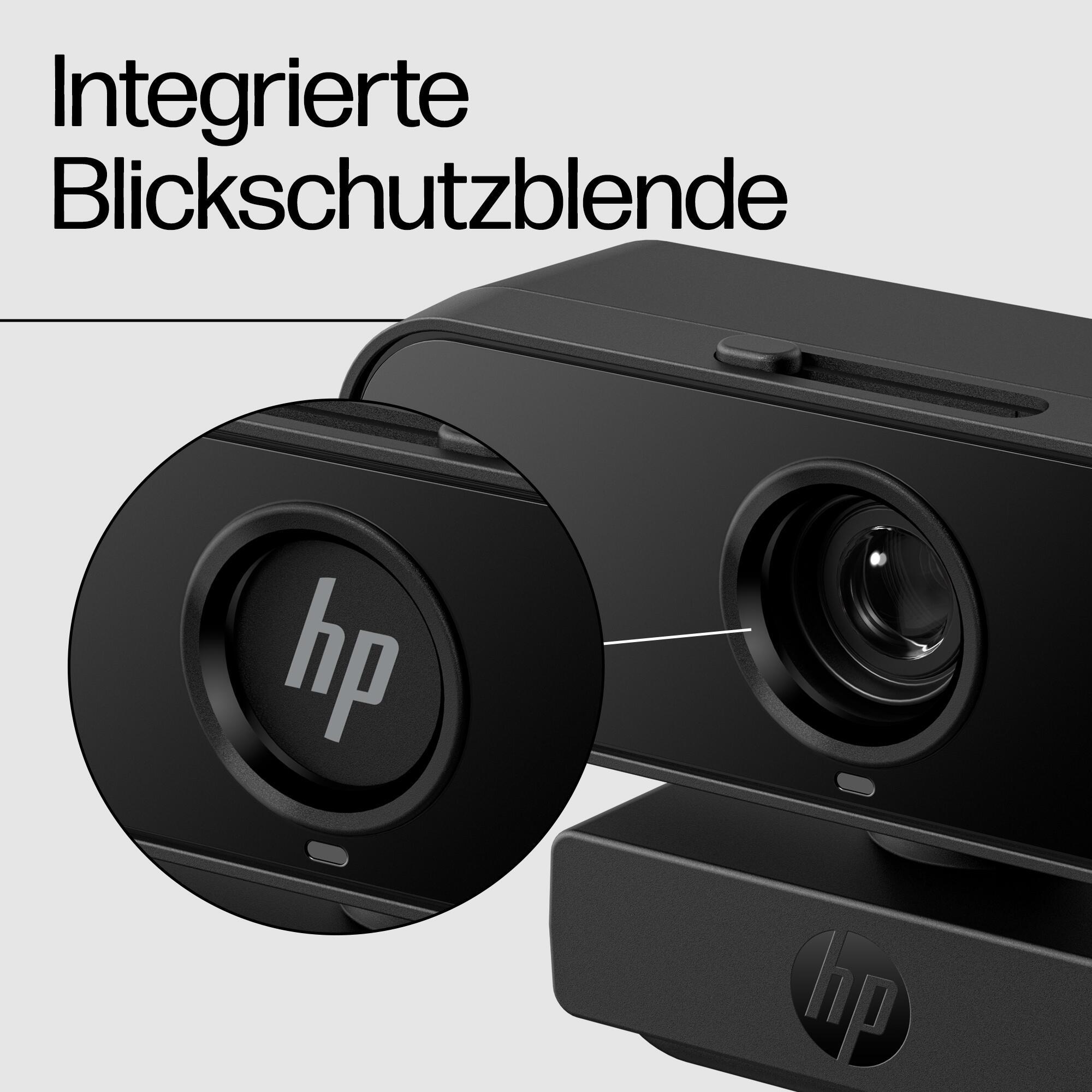 HP Cámara web 435 / 77B10AA#ABB Negro