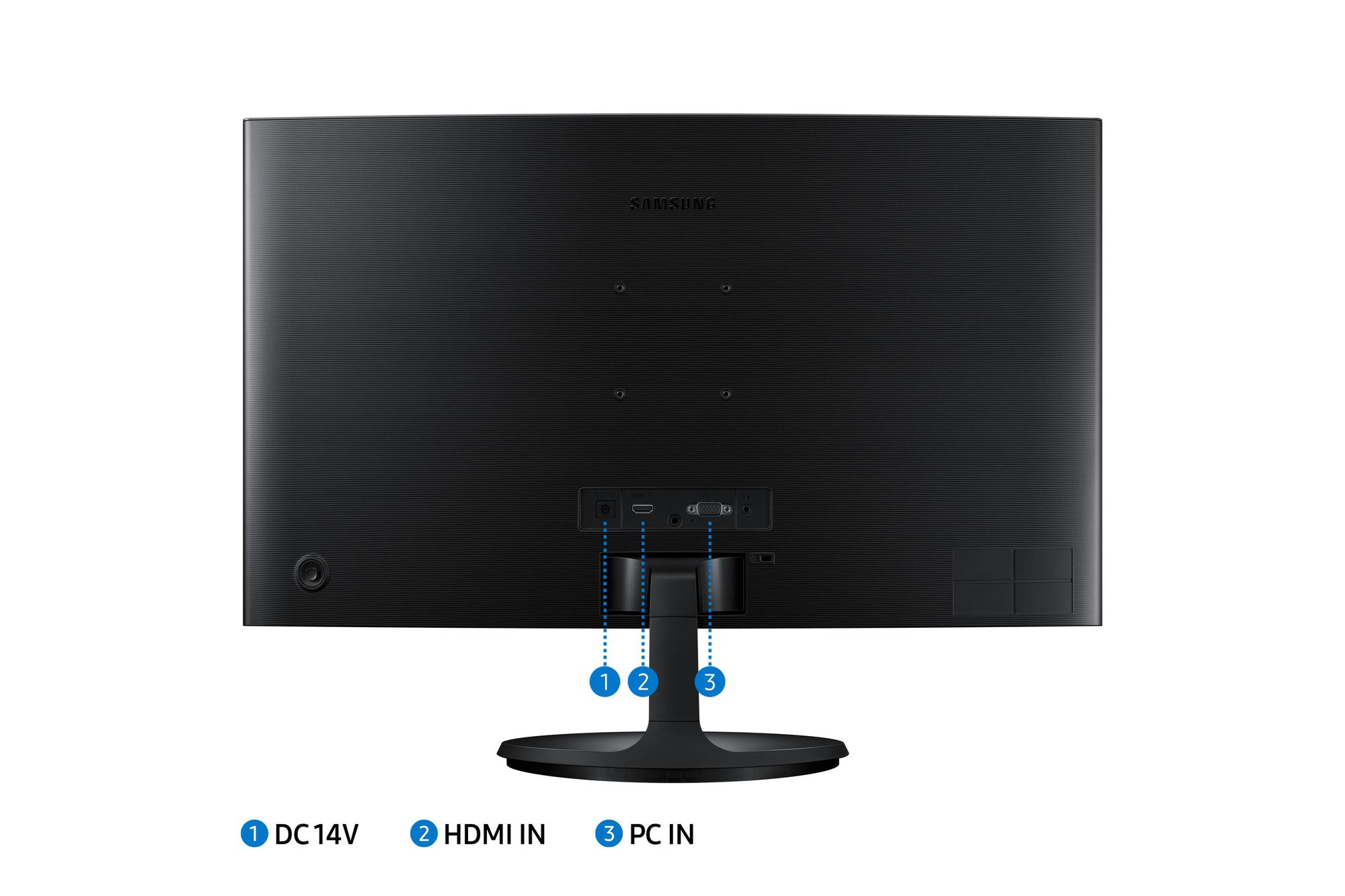 Samsung Monitor Essential LS24C364EAU / LS24C364EAUXEN Nero 61 cm (24")
