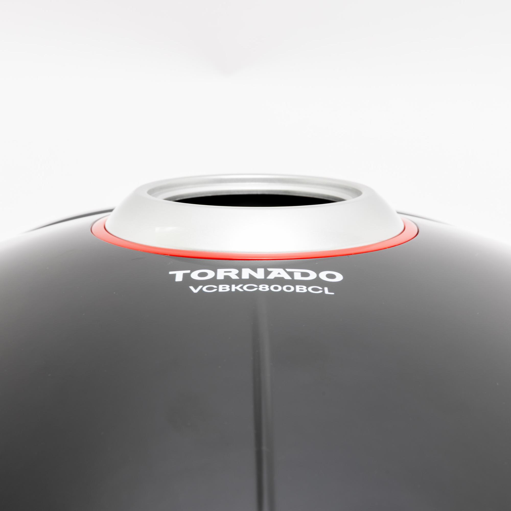 TORNADO Staubsauger VCBKC800BC Schwarz, Rot