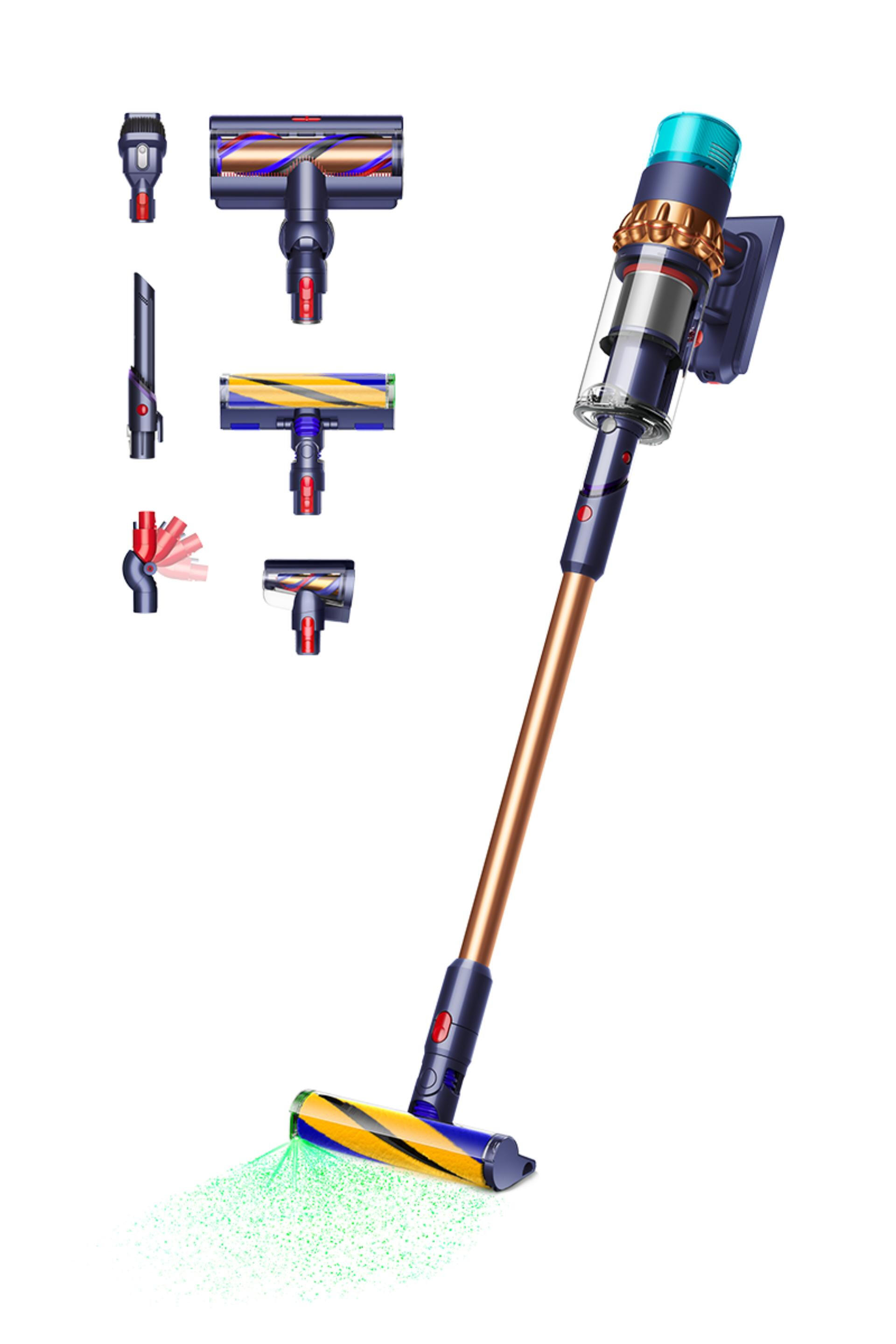 Dyson Aspirateur Gen5 Detect Absolute / 447002-01 Bleu, cuivre