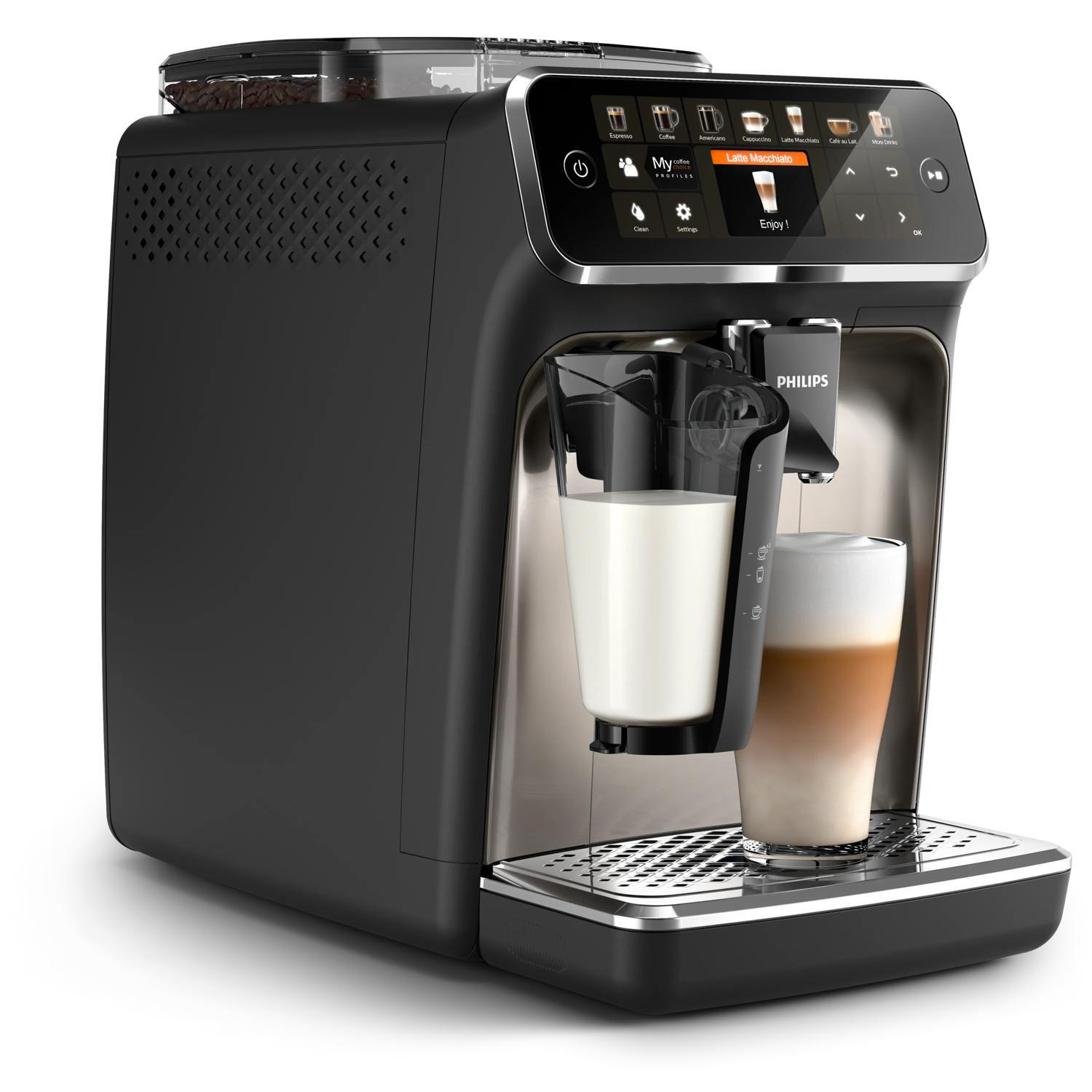 Philips Fully automatic coffee machine Series 5400 / EP5447/90 Black, chrome