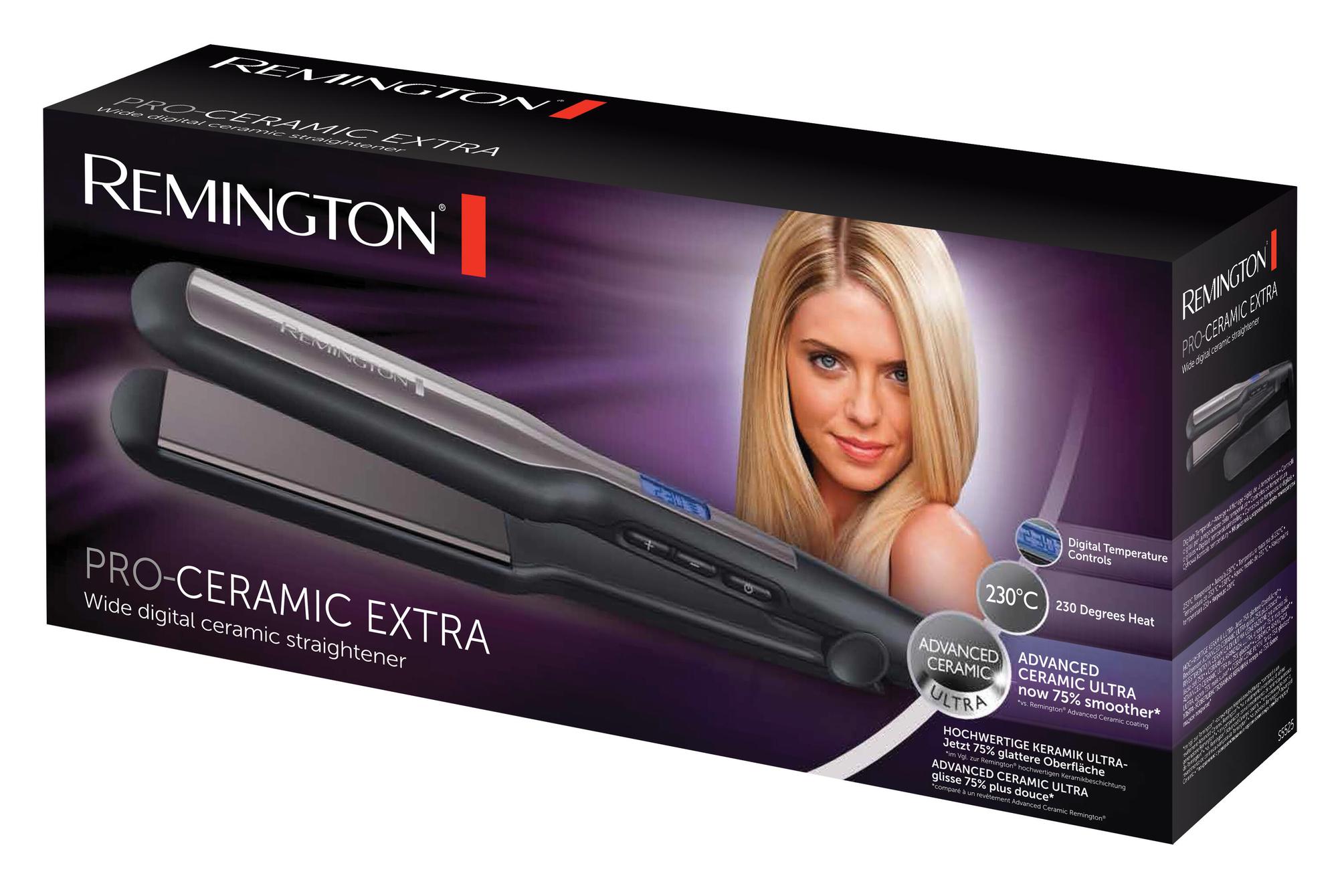 Remington Fer à lisser Pro-Ceramic Extra S5525 / S5525 Noir