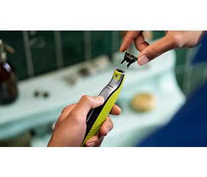 Philips Razor blade QP410 / QP410/50 Black, green
