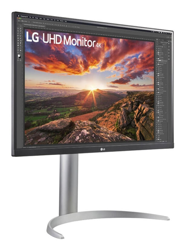 LG Monitor 27UP850K-W / 27UP850K-W.AEU Schwarz 68,6 cm (27")