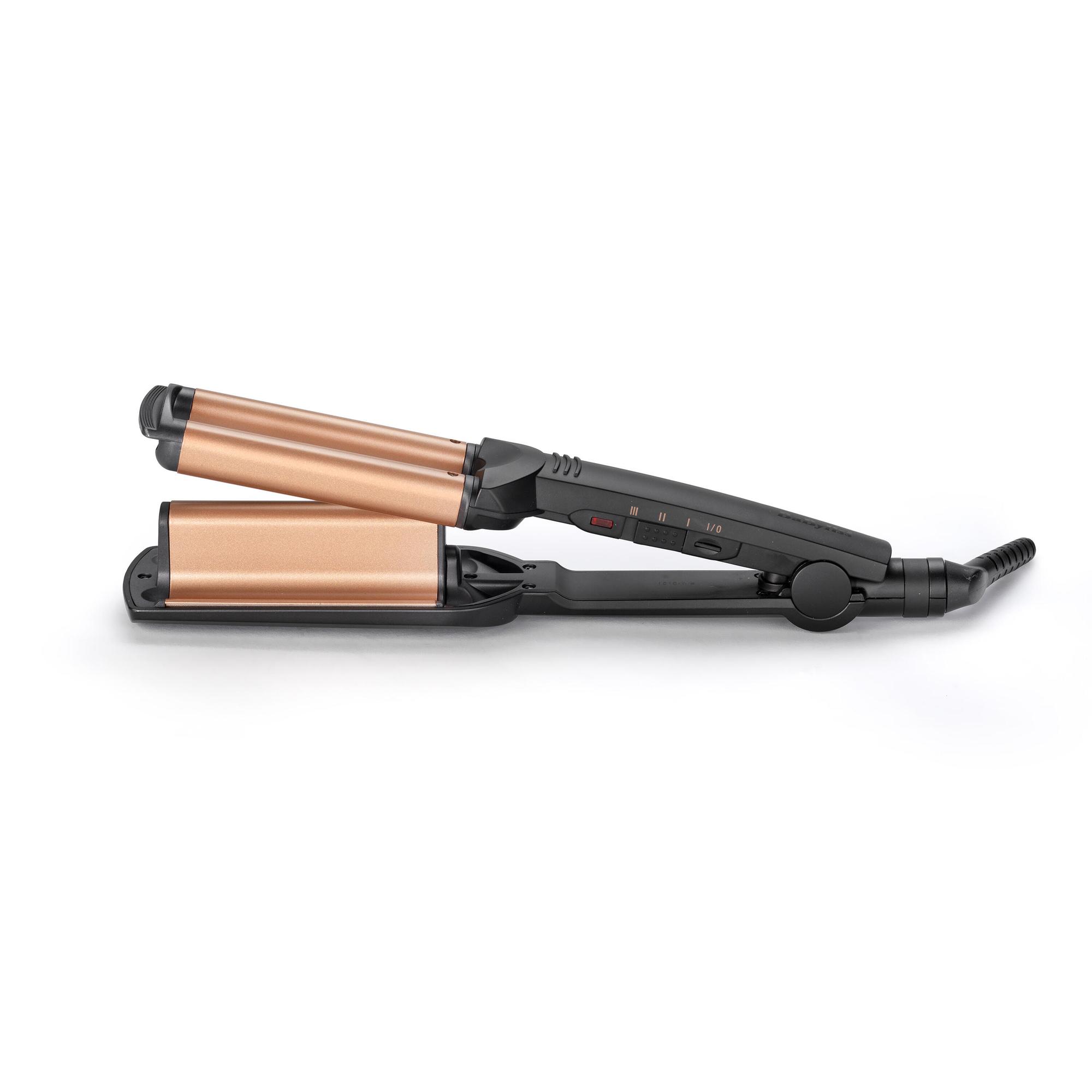 BaByliss Rizador Deep Waves / W2447E Negro, naranja