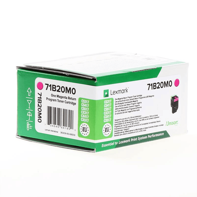 Lexmark Toner 71B20M0 Magenta