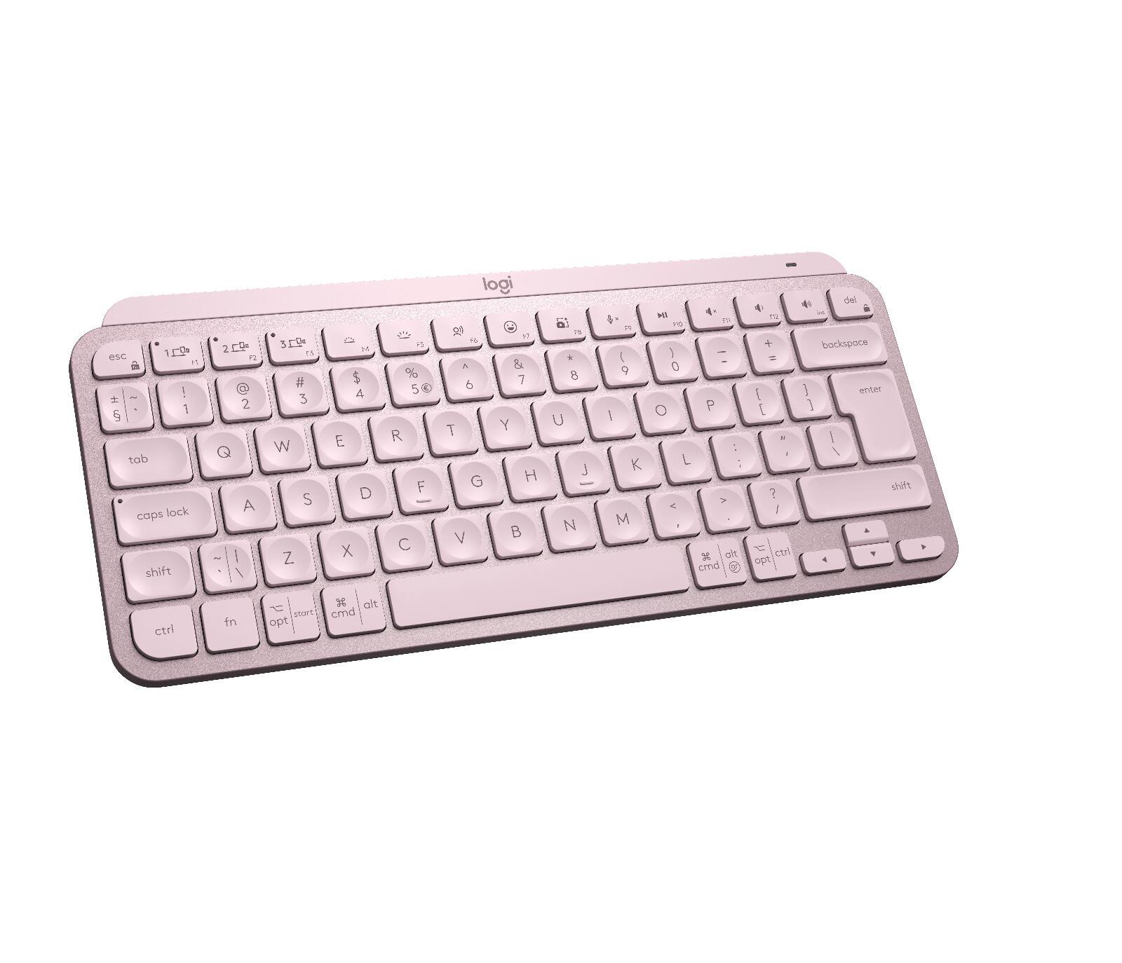 Logitech Tastatur MX Keys Mini / 920-010500 Rosé
