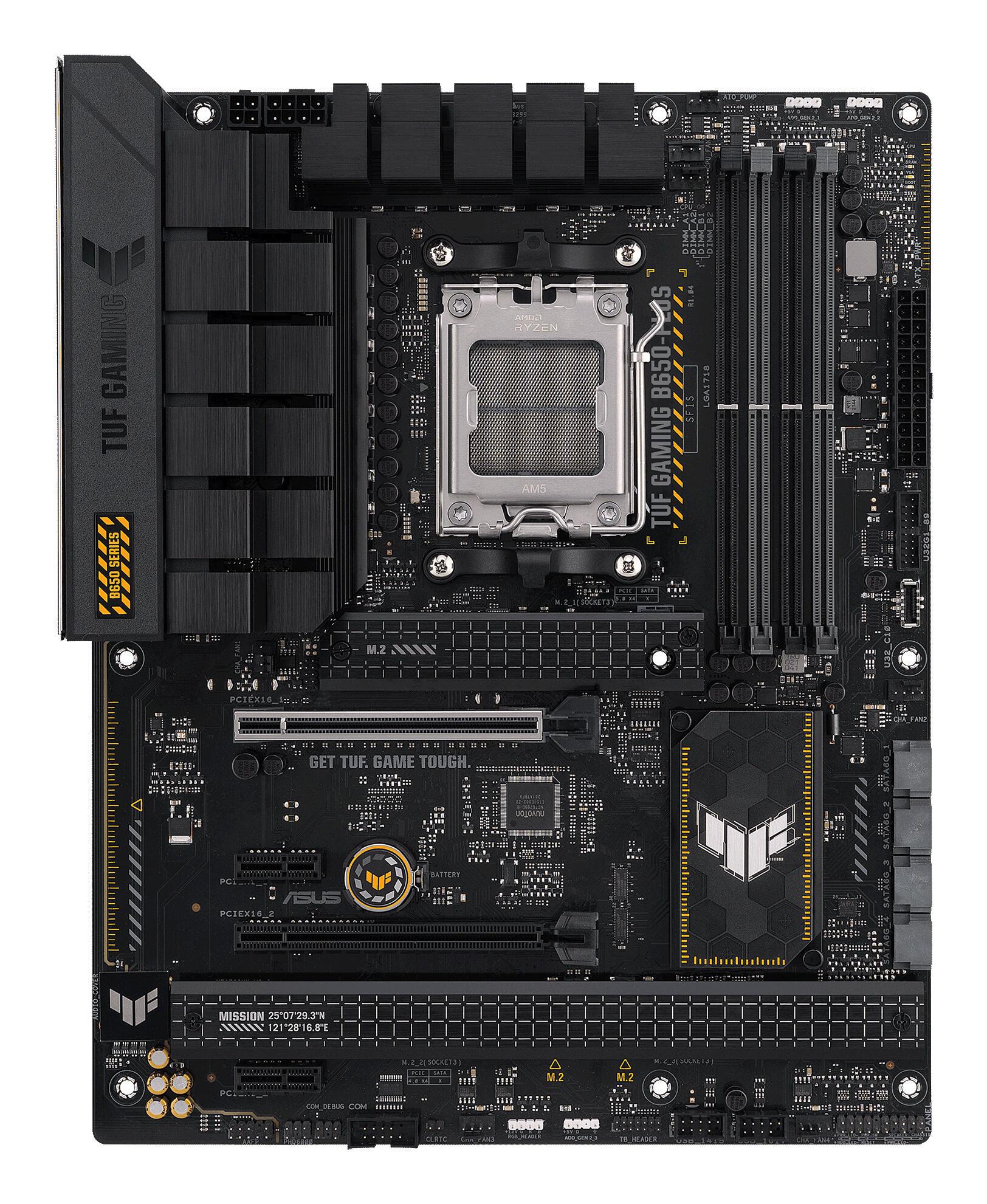 ASUS Mainboard TUF GAMING B650-PLUS / 90MB1BY0-M0EAY0 Black