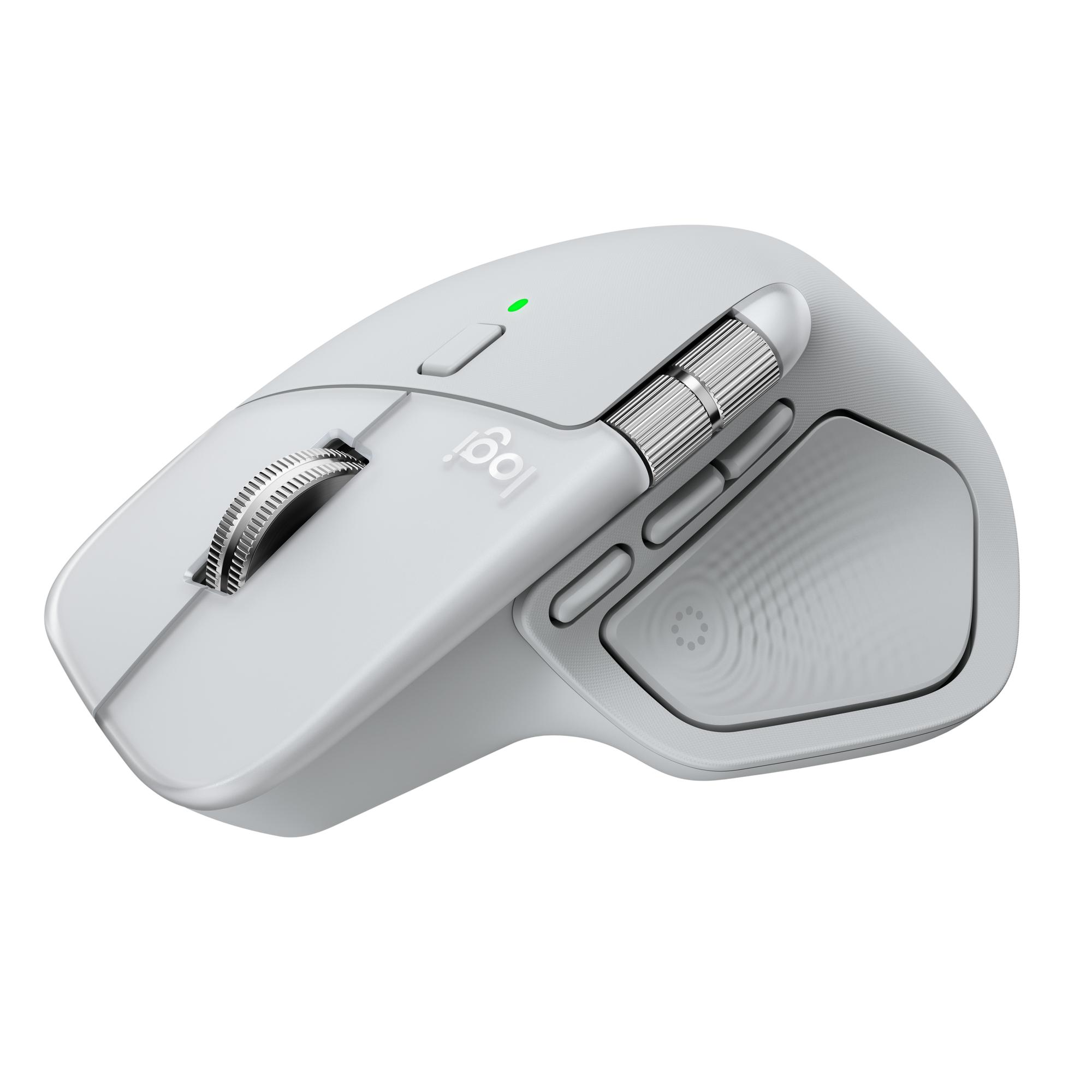 Logitech Ratón MX Master 4 for Mac / 910-007576 Plata, blanco