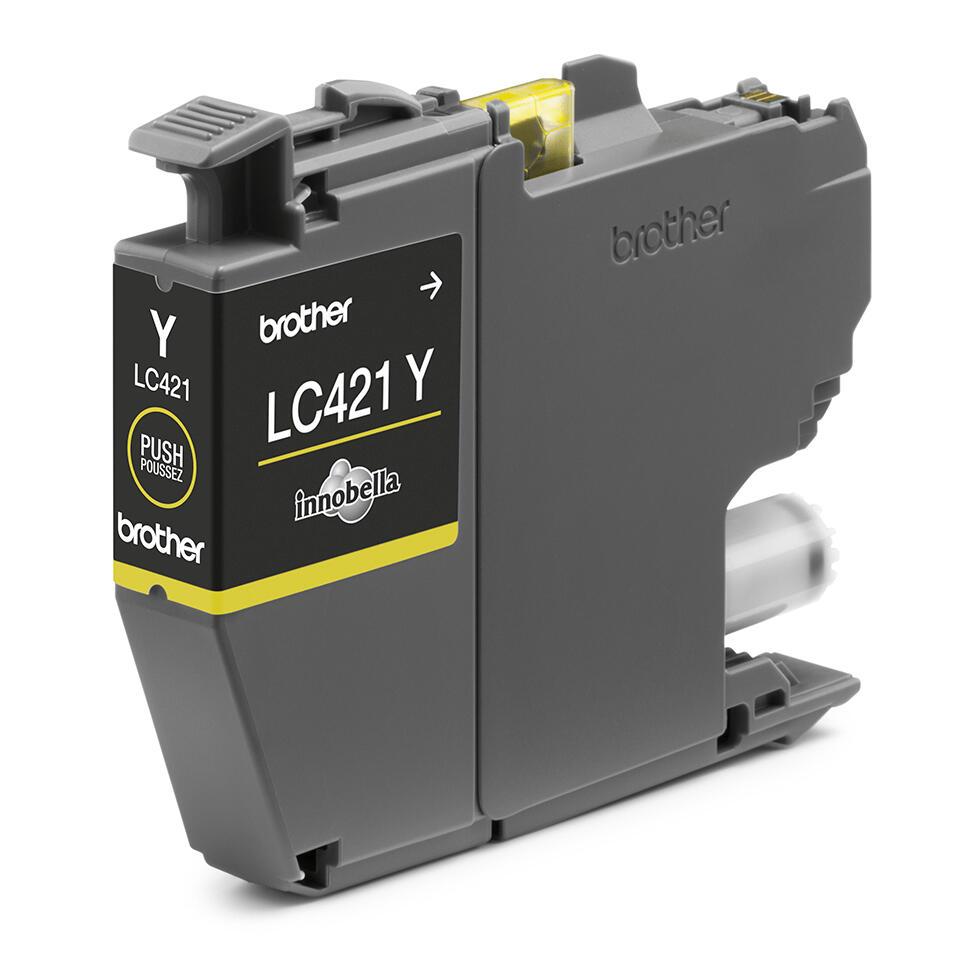 Brother Encre LC-421Y / LC421Y Jaune Standard