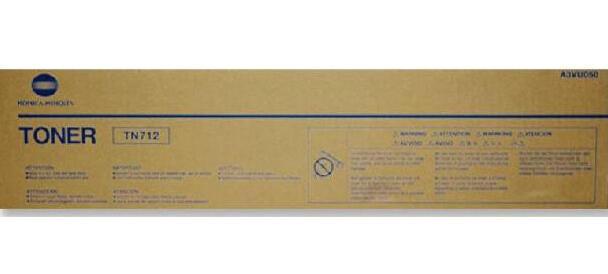 Konica Minolta Toner TN712 / A3VU050 Schwarz Standard