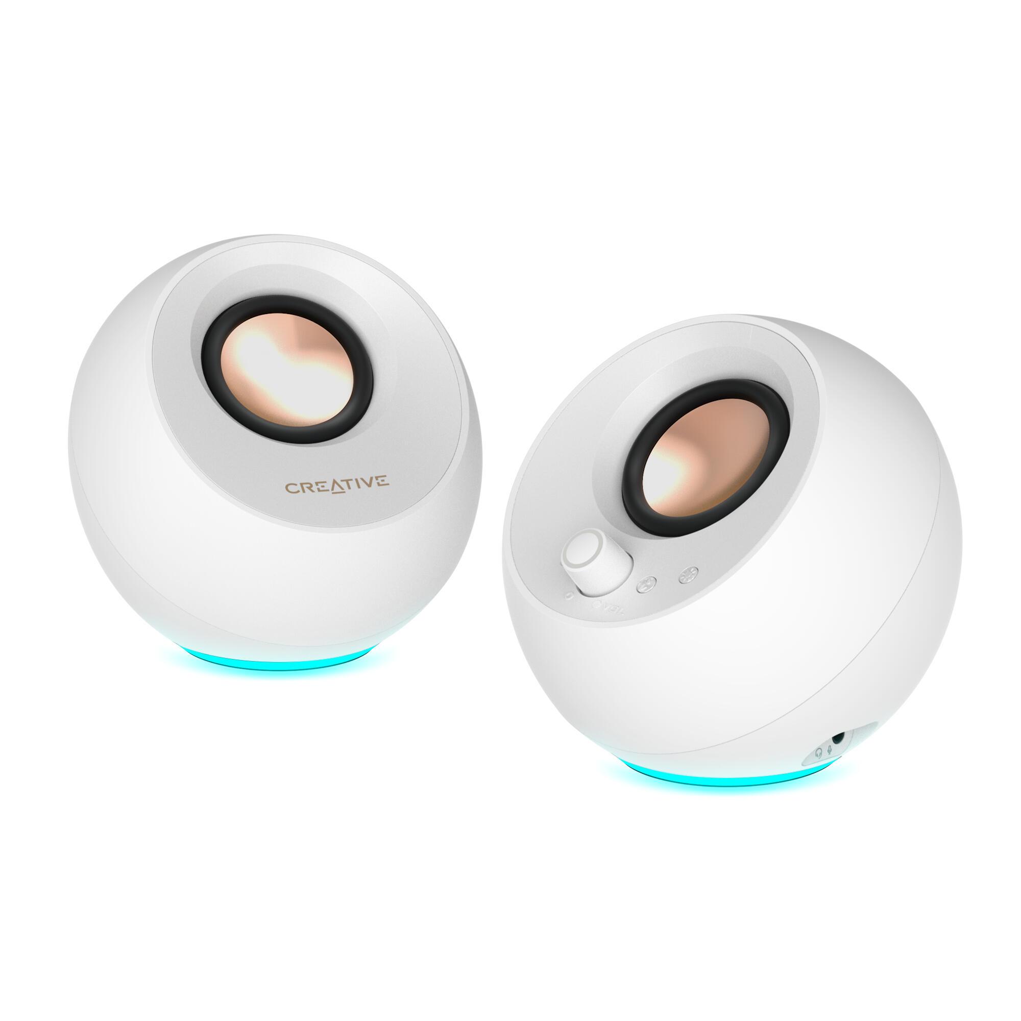 Creative Altoparlante Pebble Pro / 51MF1710AA003 Bianco Doppelpack