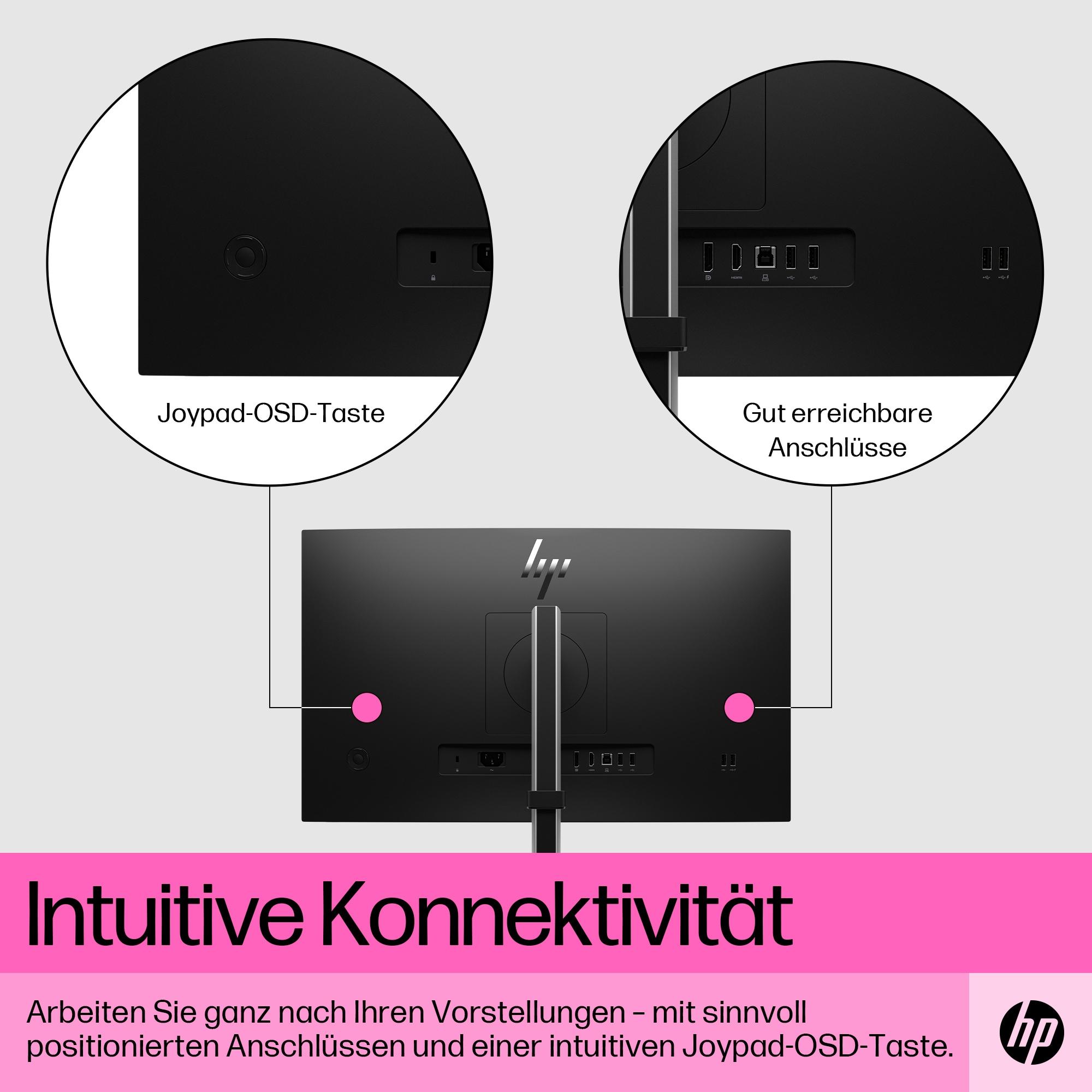 HP Monitor E24t G5 / 6N6E6AA#ABB Schwarz 60,5 cm (23.8")