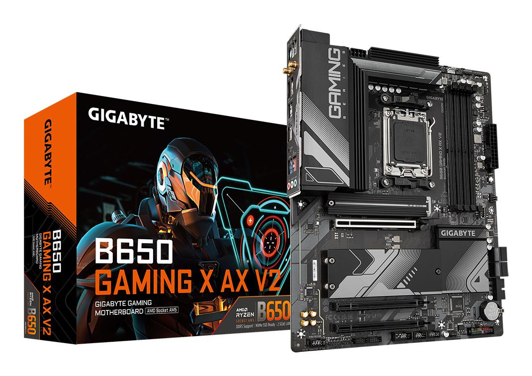 GIGABYTE Mainboard B650 GAMING X AX V2 / B650 GAMING X AX V2 Brown
