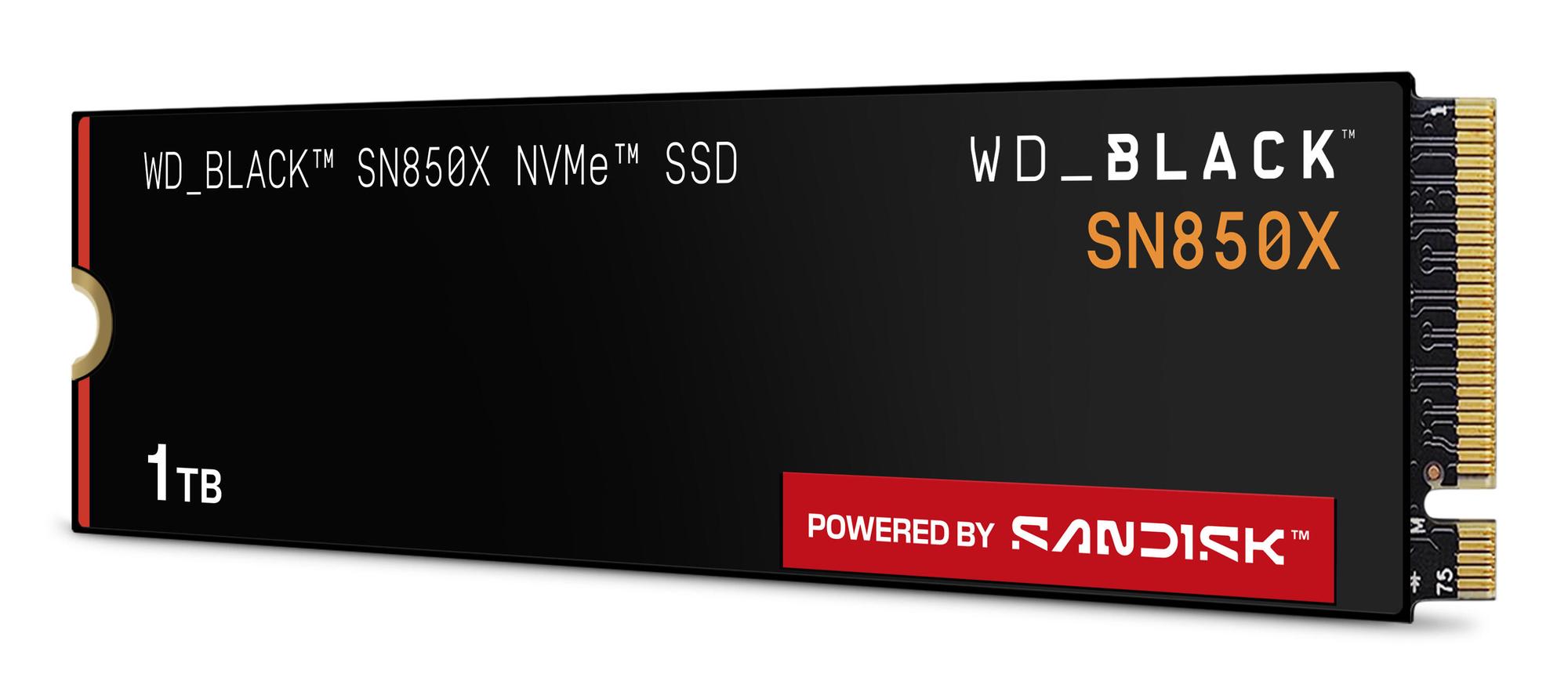 Western Digital SSD M.2 WD Black SN850X / WDS100T2X0E-00BCA0 Multicolore