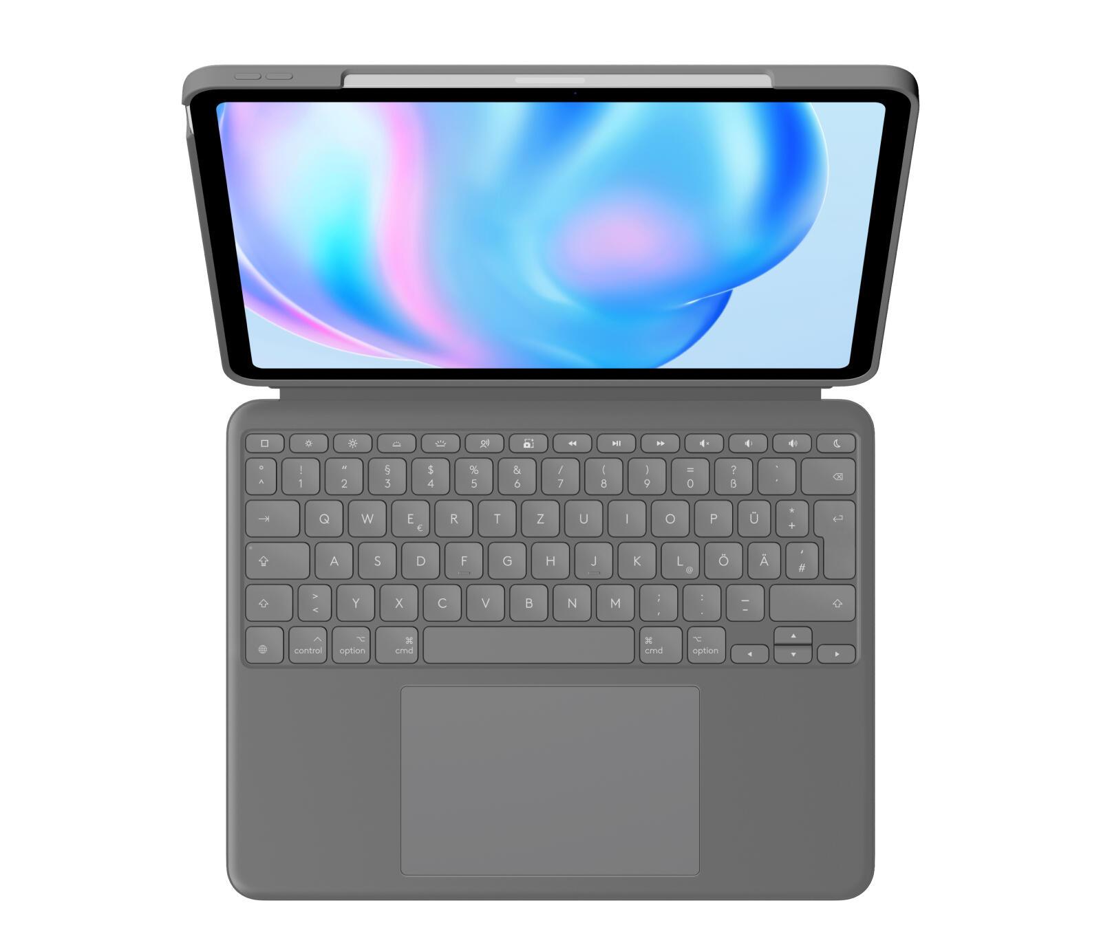 Logitech Cover and keyboard Combo Touch für iPad Air / 920-012611 Grey