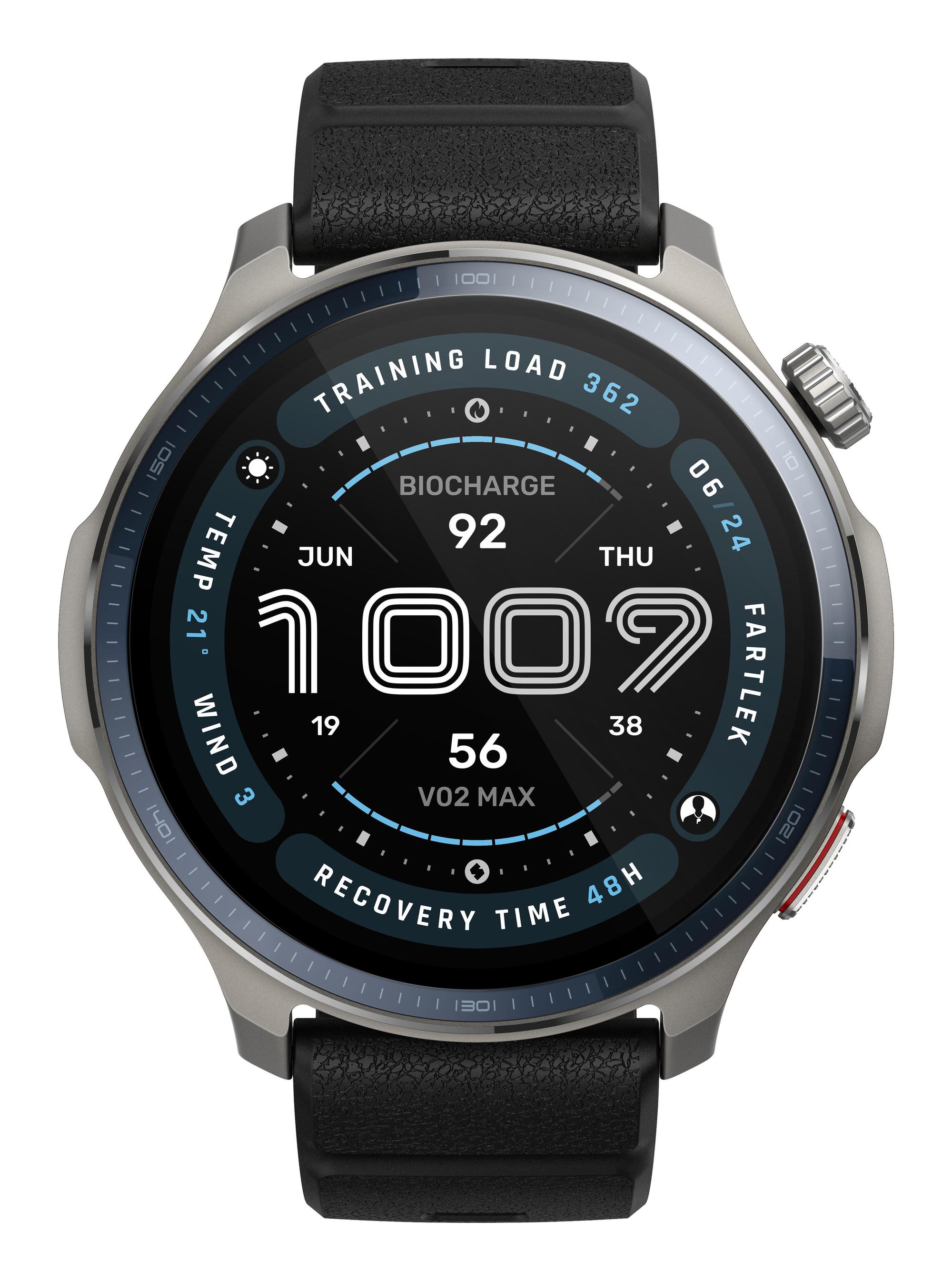 Amazfit Indossabile Balance 2 38mm / W2429GL1N Nero, grigio 3,81 cm (1,5")