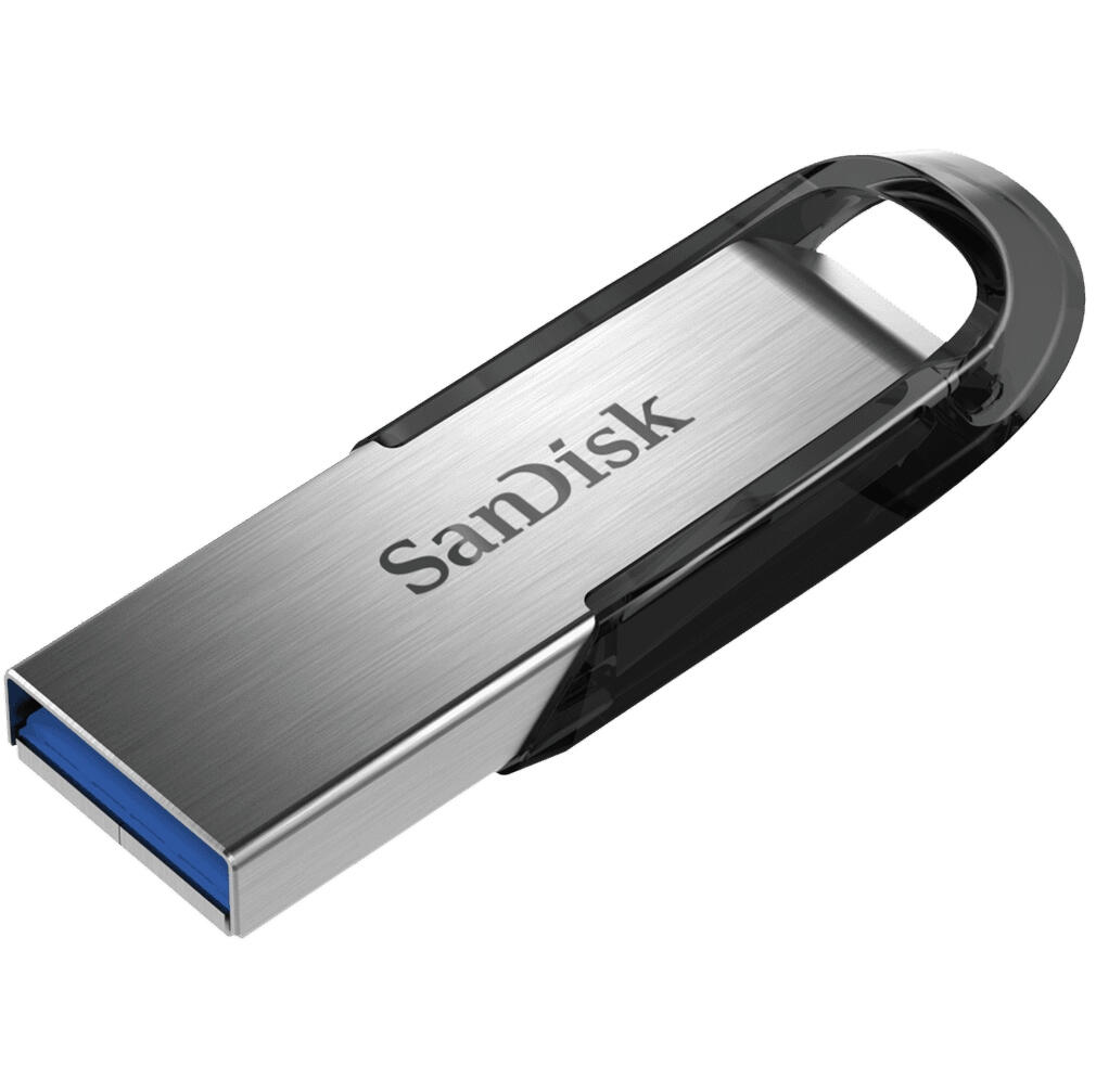 SanDisk USB stick Ultra Flair 32GB / SDCZ73-032G-G46 Black, stainless steel