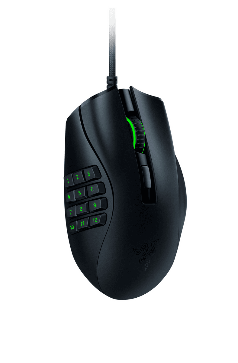 Razer Maus NAGAX / RZ01-03590100-R3M1 Schwarz