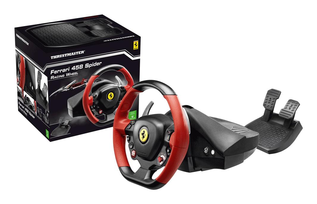 Thrustmaster Controller Ferrari 458 Spider / 4460105 Black, red