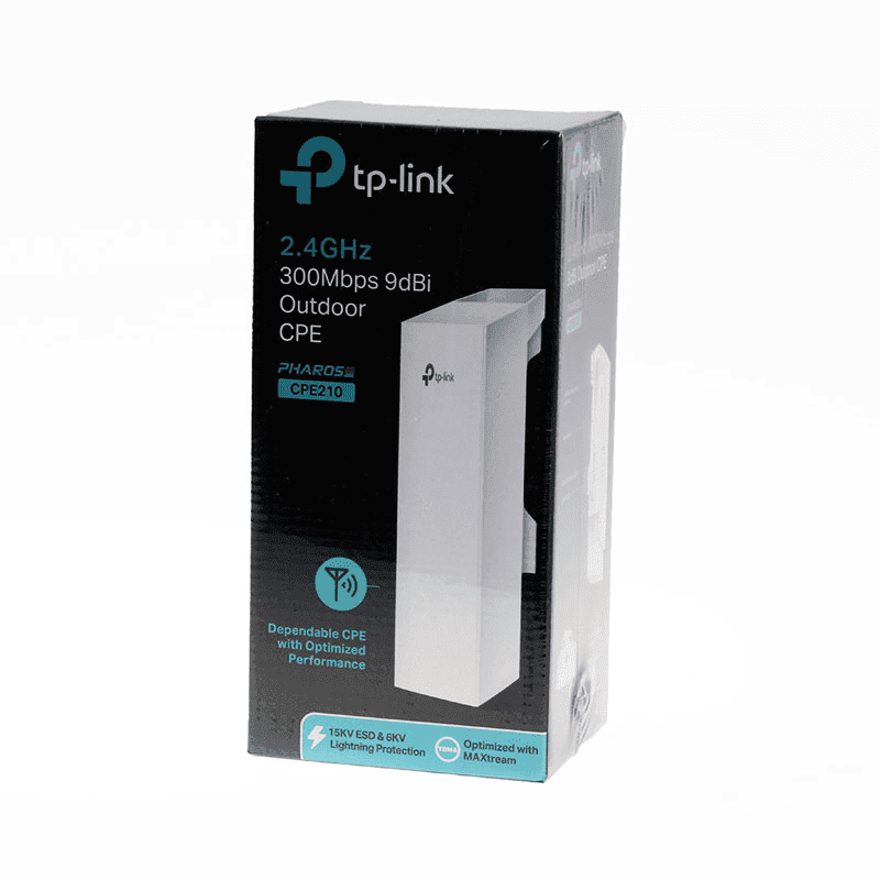 TP-LINK Repetidor CPE210 Blanco