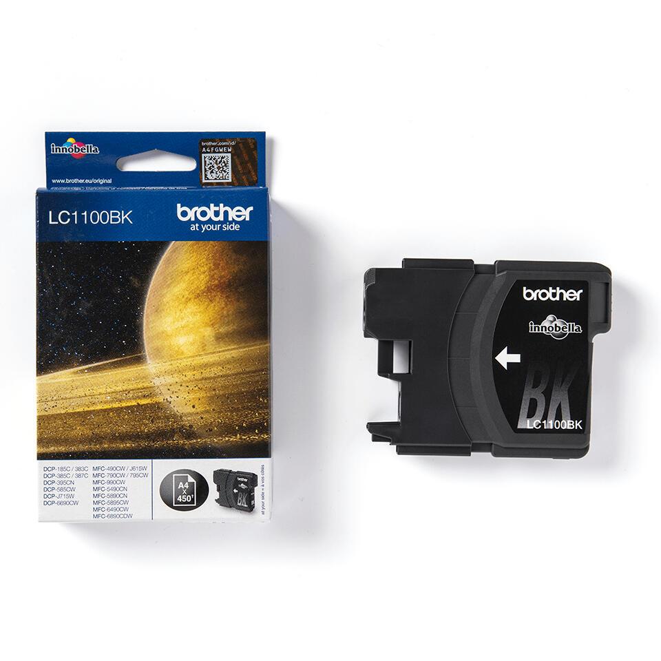 Brother Ink LC-1100BK / LC1100BK Black Standard