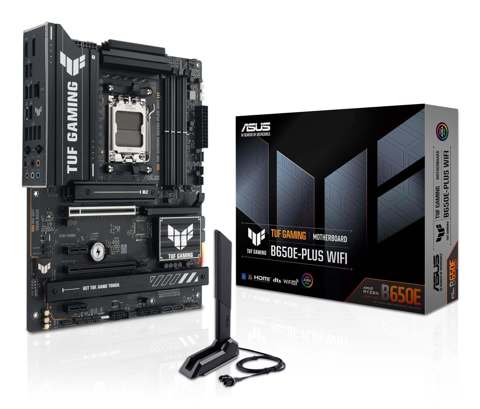 ASUS Placa base TUF GAMING B650E-PLUS WIFI / 90MB1M20-M0EAY0 Negro