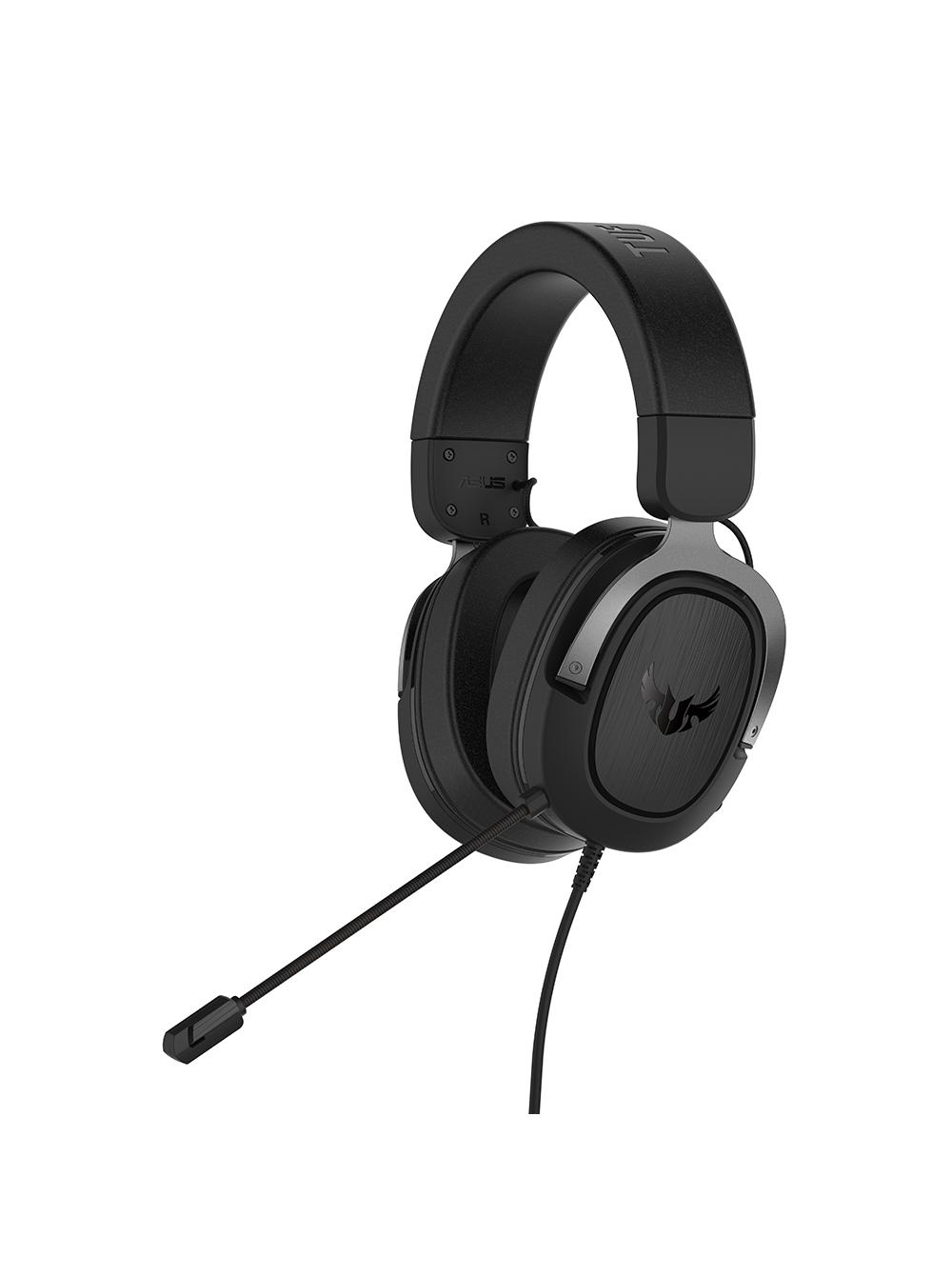 ASUS Casque H3BK / 90YH028G-B1UA00 Noir, gris