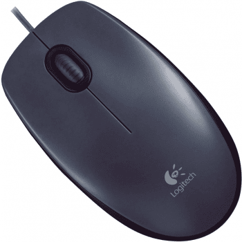 Logitech Maus M100GY / 910-005003 Grau