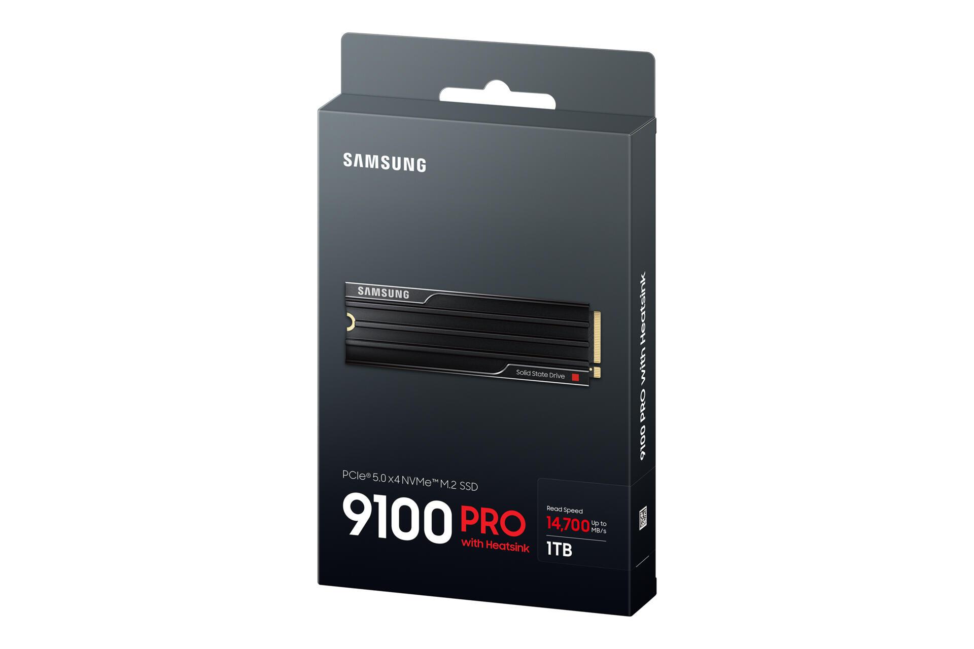 Samsung SSD M.2 9100 PRO Heatsink PCIe 5.0 1TB / MZ-VAP1T0CW