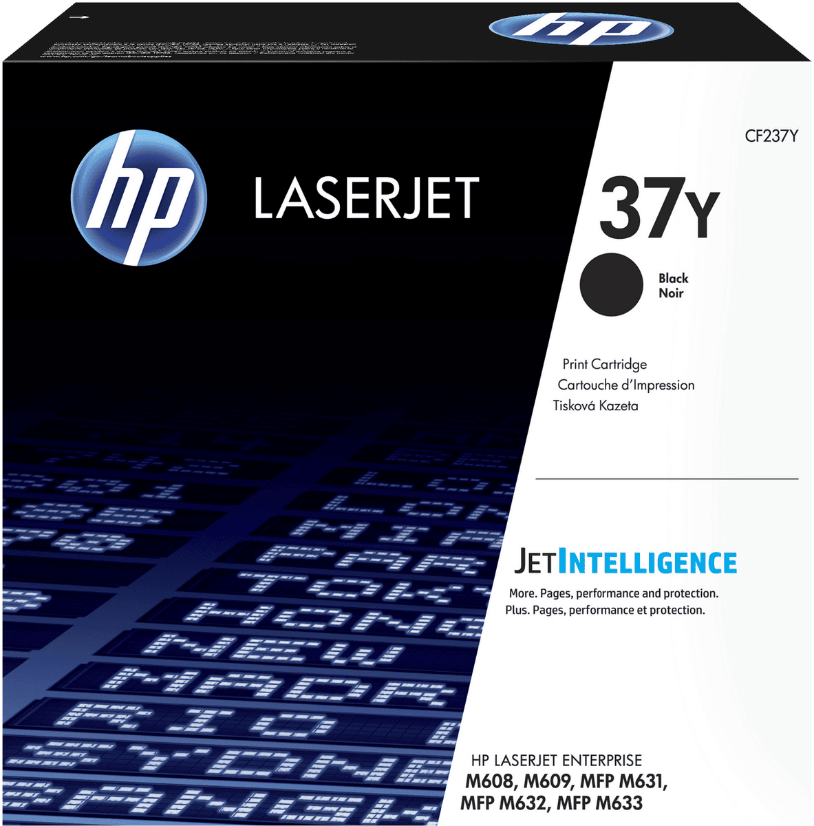 HP Toner 37Y / CF237Y Schwarz XL