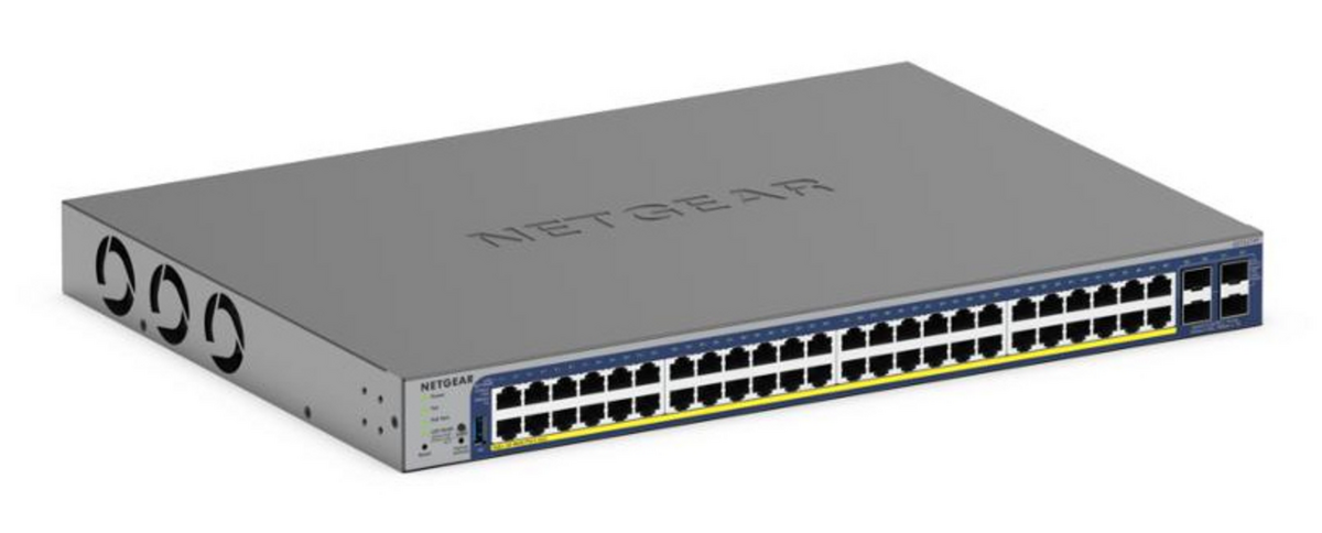 Netgear Switch Smart GS752TXP / GS752TXP-300EUS Grau