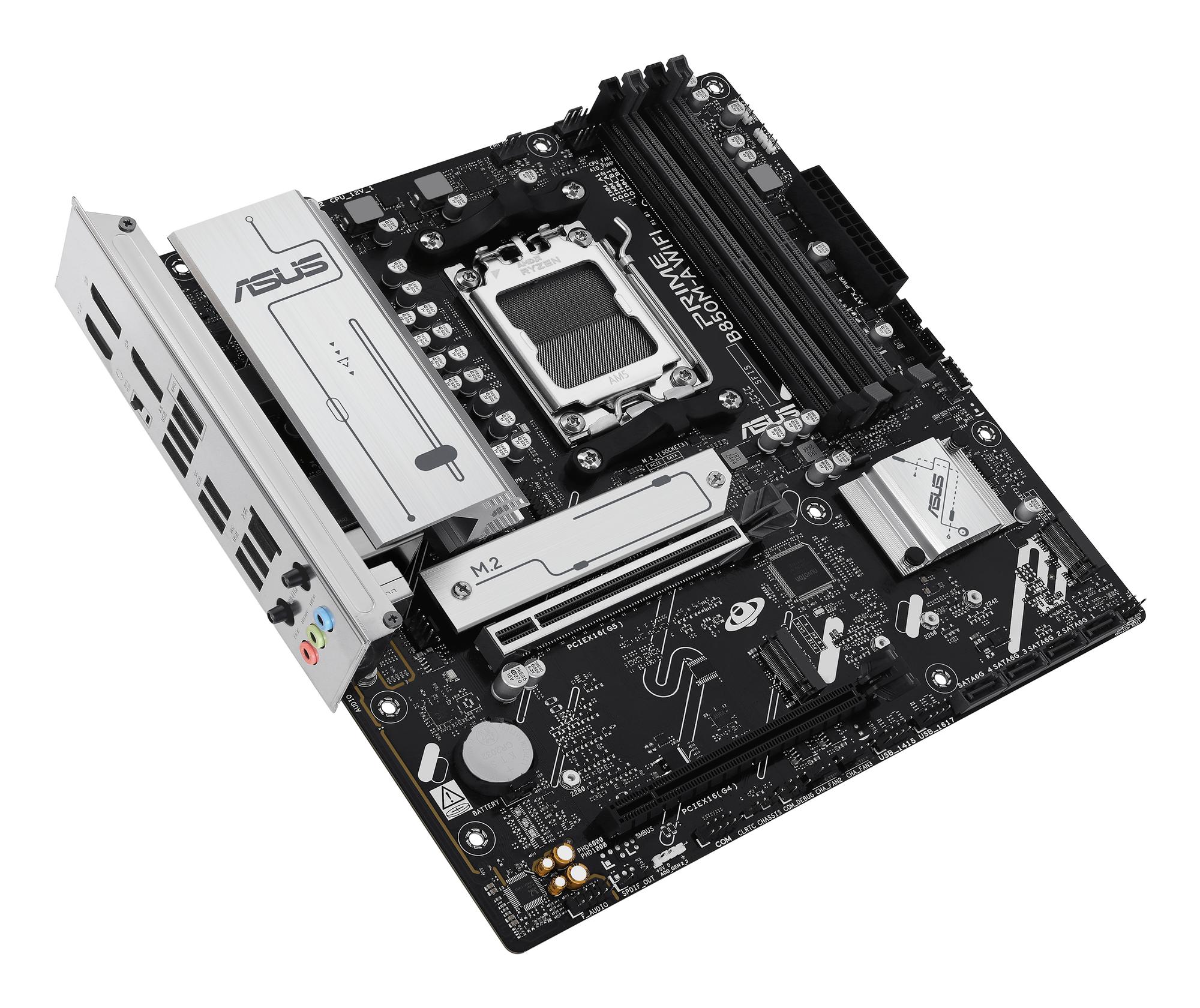 ASUS Carte mère PRIME B850M-A WIFI / 90MB1LN0-M0EAY0 Multicolore