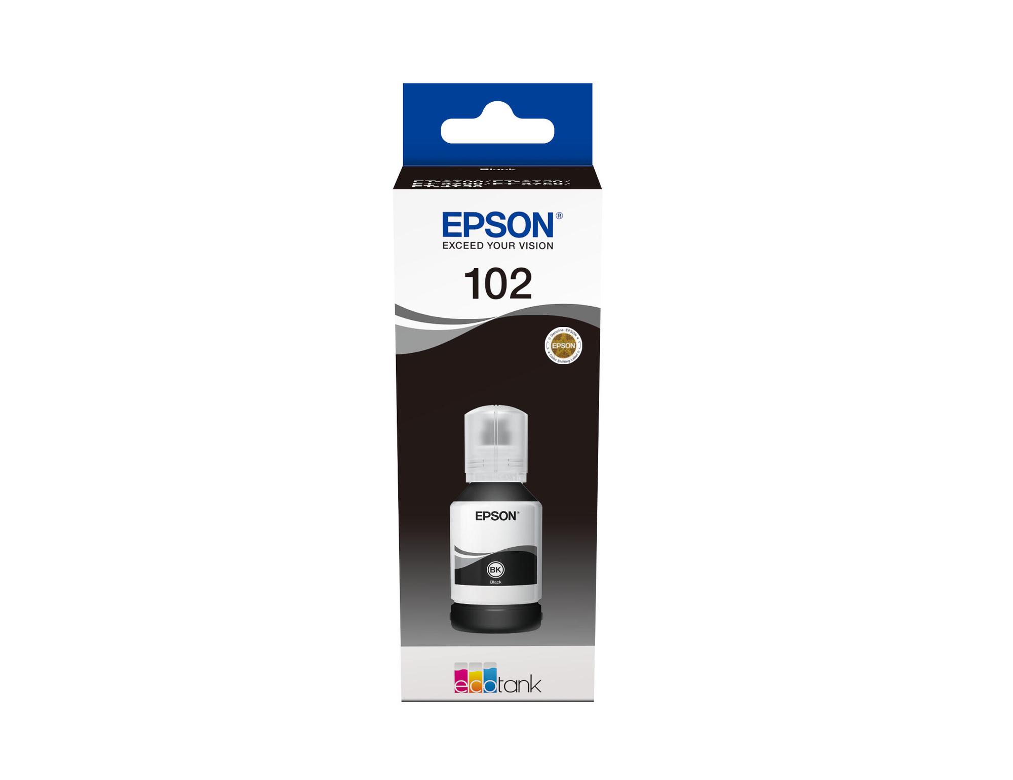Epson Tinta 102 / C13T03R140 Negro Standard